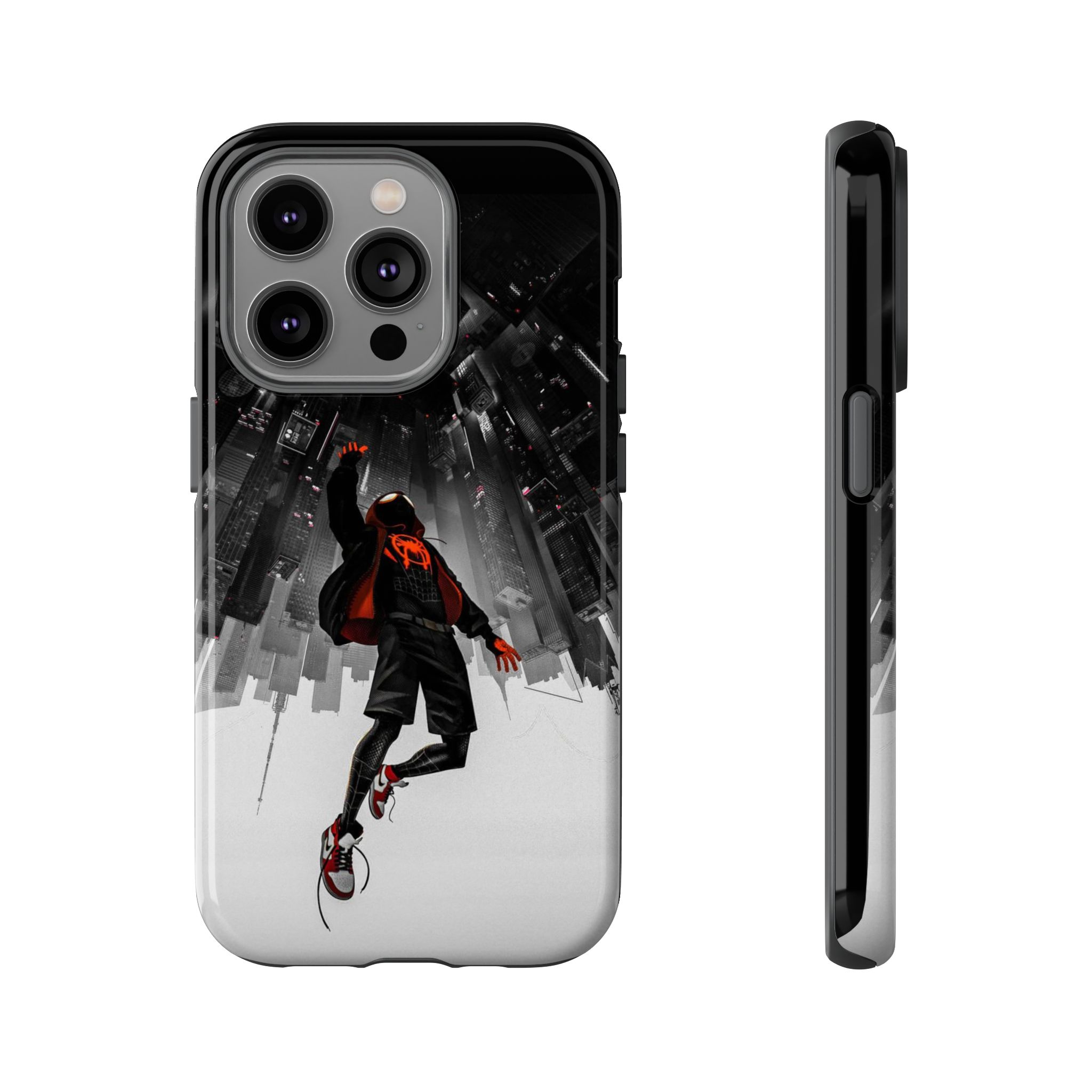 Mile Morale Spider Inspired Tough Cases - custom printed case