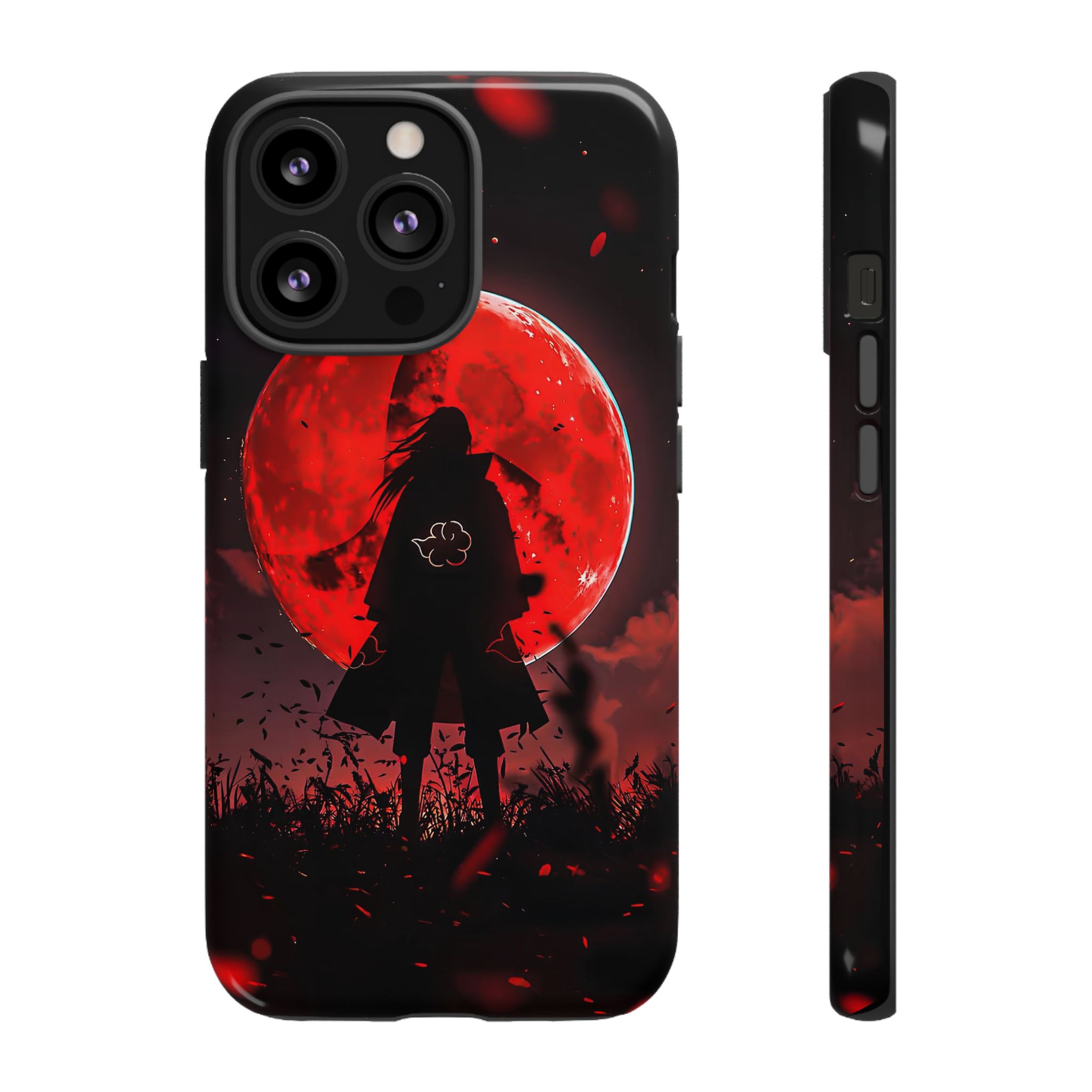 Itachi Red Moon Anime Inspired Tough Phone Cases - impact resistant case
