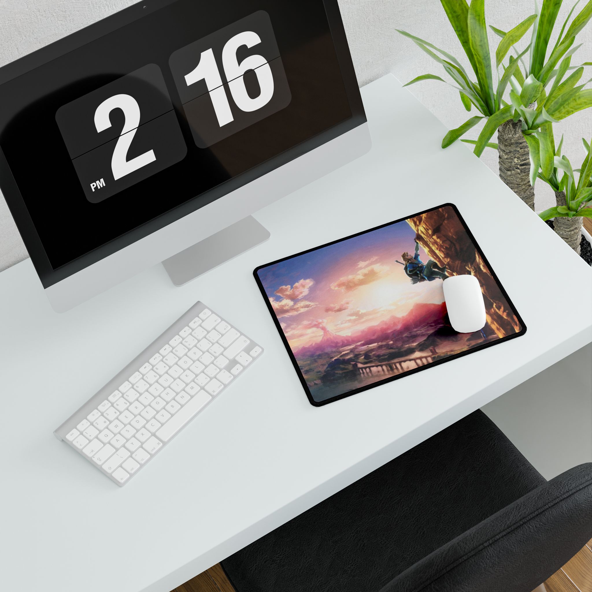 Legenda Inspired Desk Mat | Gaming Mouse Pad | Perfect Desk Accessory - tough case front view