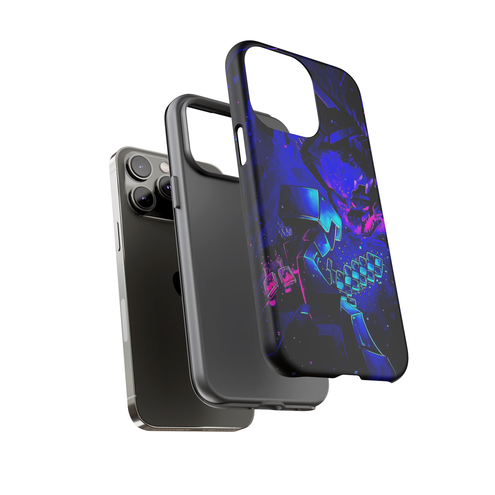 Minecraft End Dragon Fight Inspired Tough Cases - bold design phone case