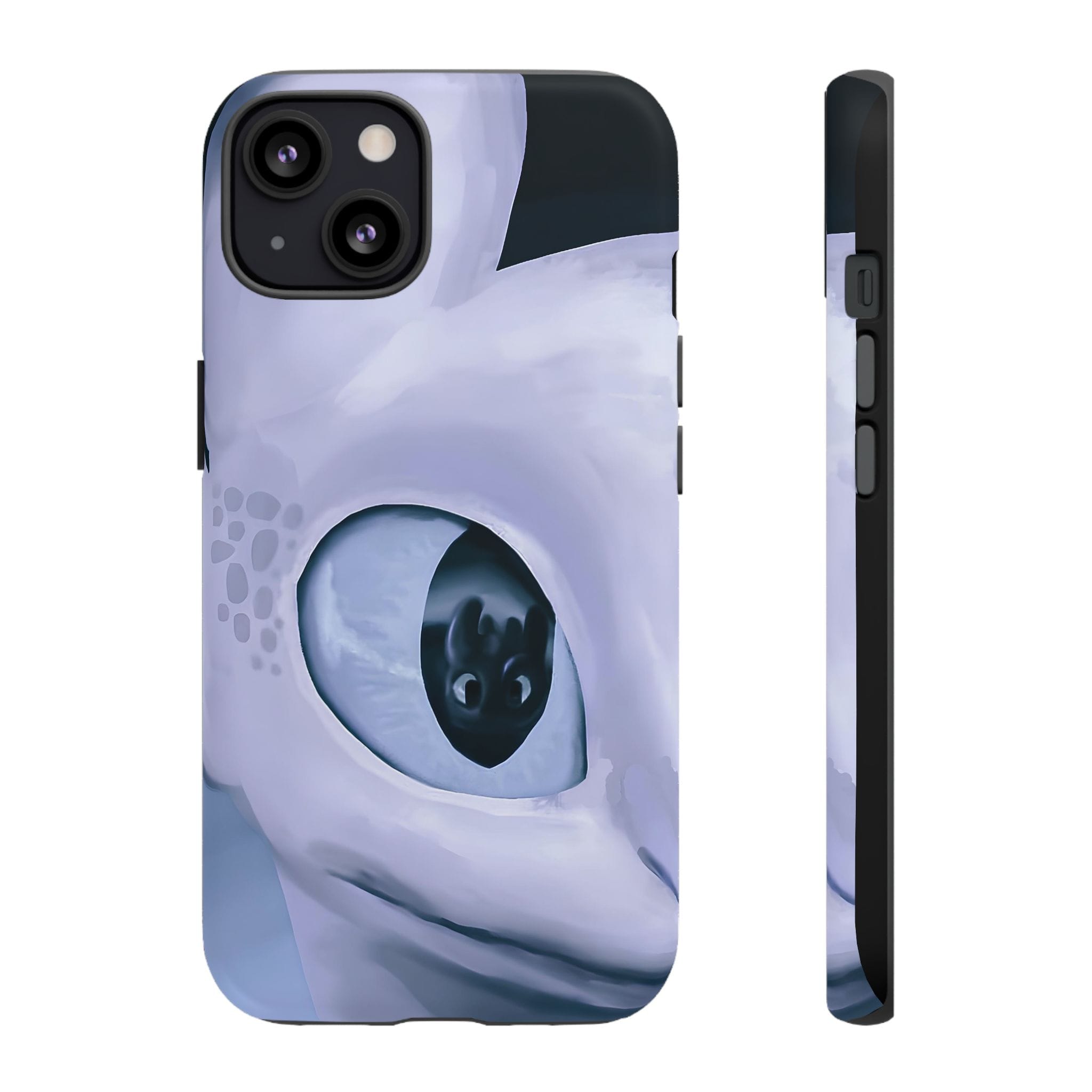 HTTYD: Light Fury in Love Inspired Tough Cases - Valentine's Day Couple Gifts - tough case front view