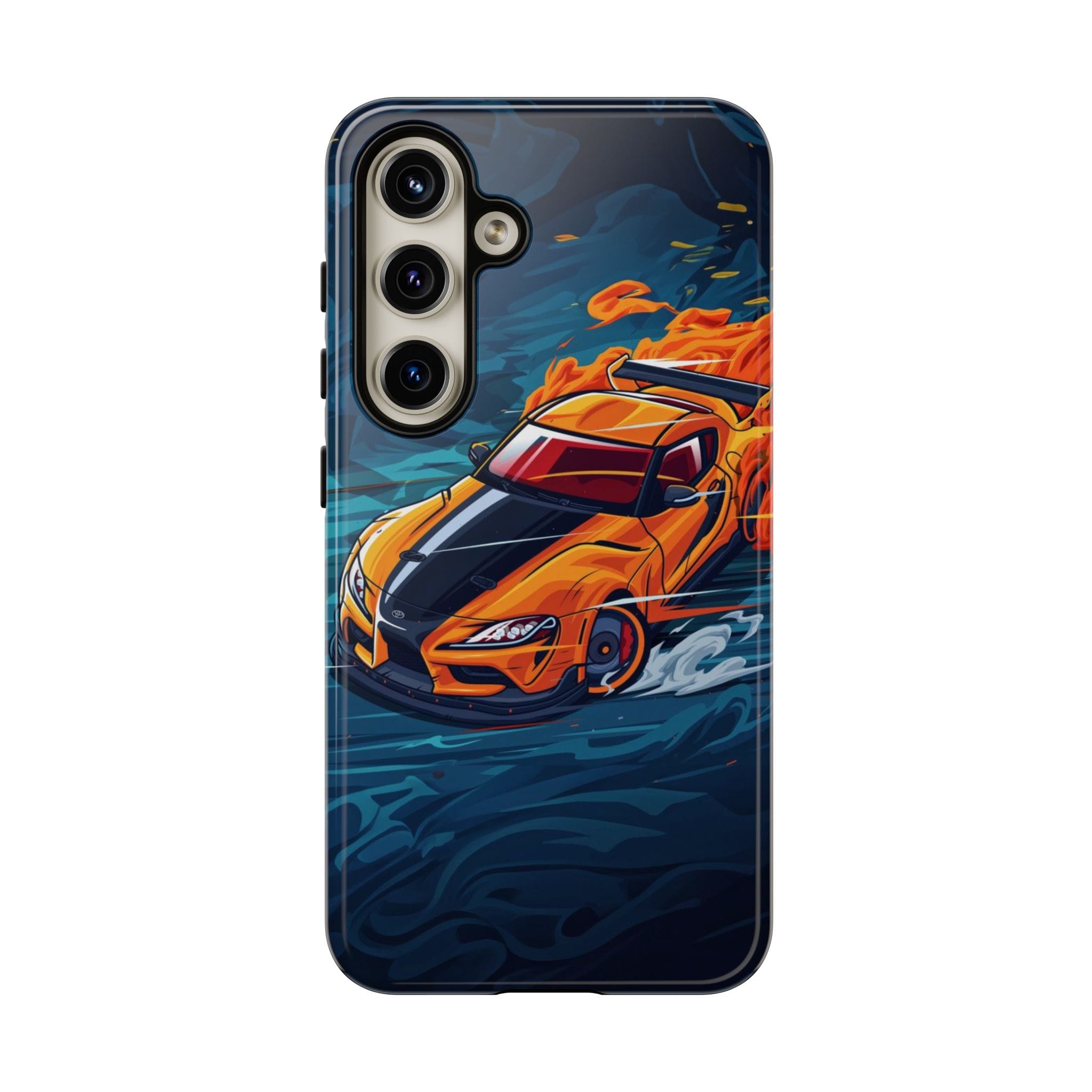 Car Lover Supra Inspired Tough Cases - tough case front view