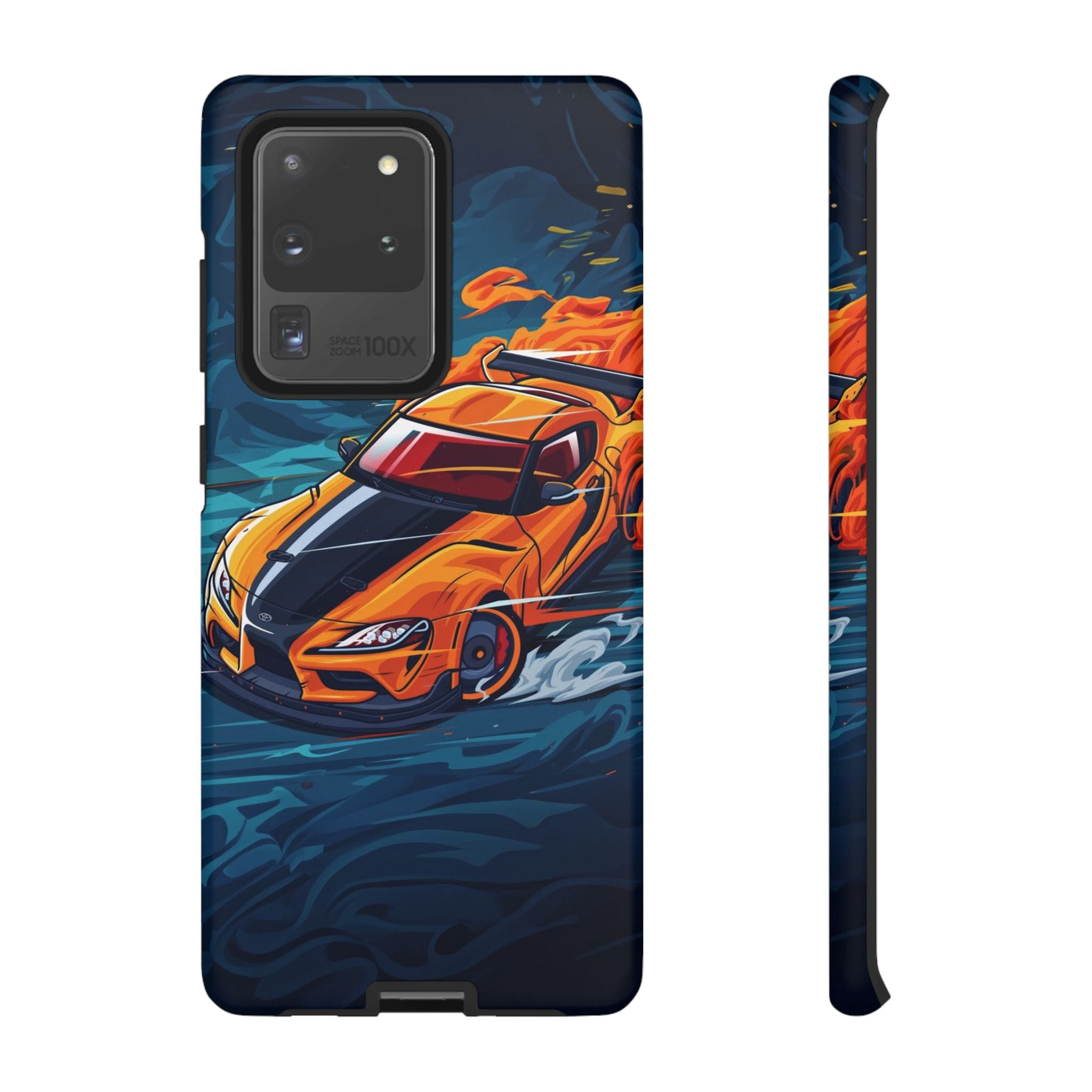 Car Lover Supra Inspired Tough Cases - graphic design phone case