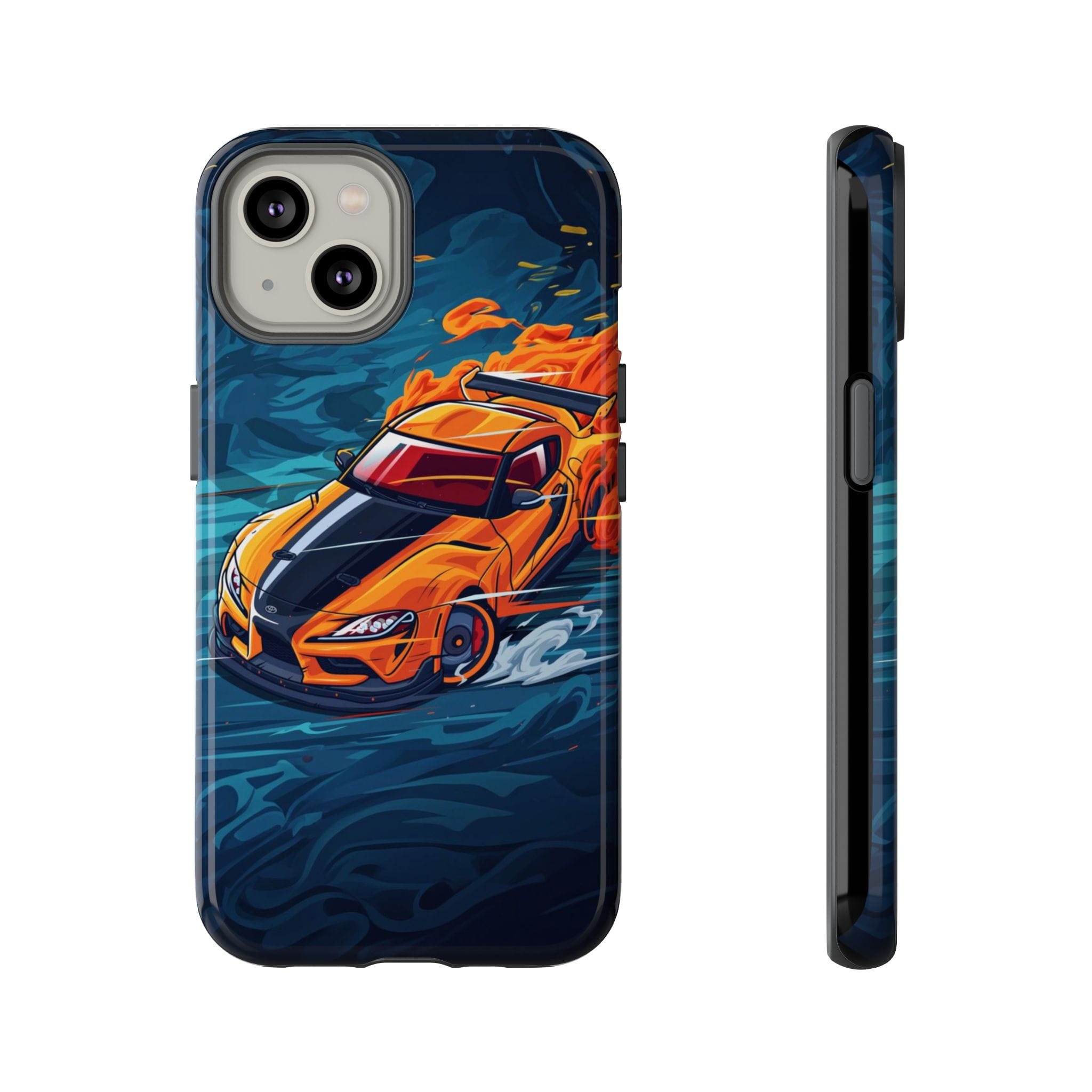 Car Lover Supra Inspired Tough Cases - bold design phone case