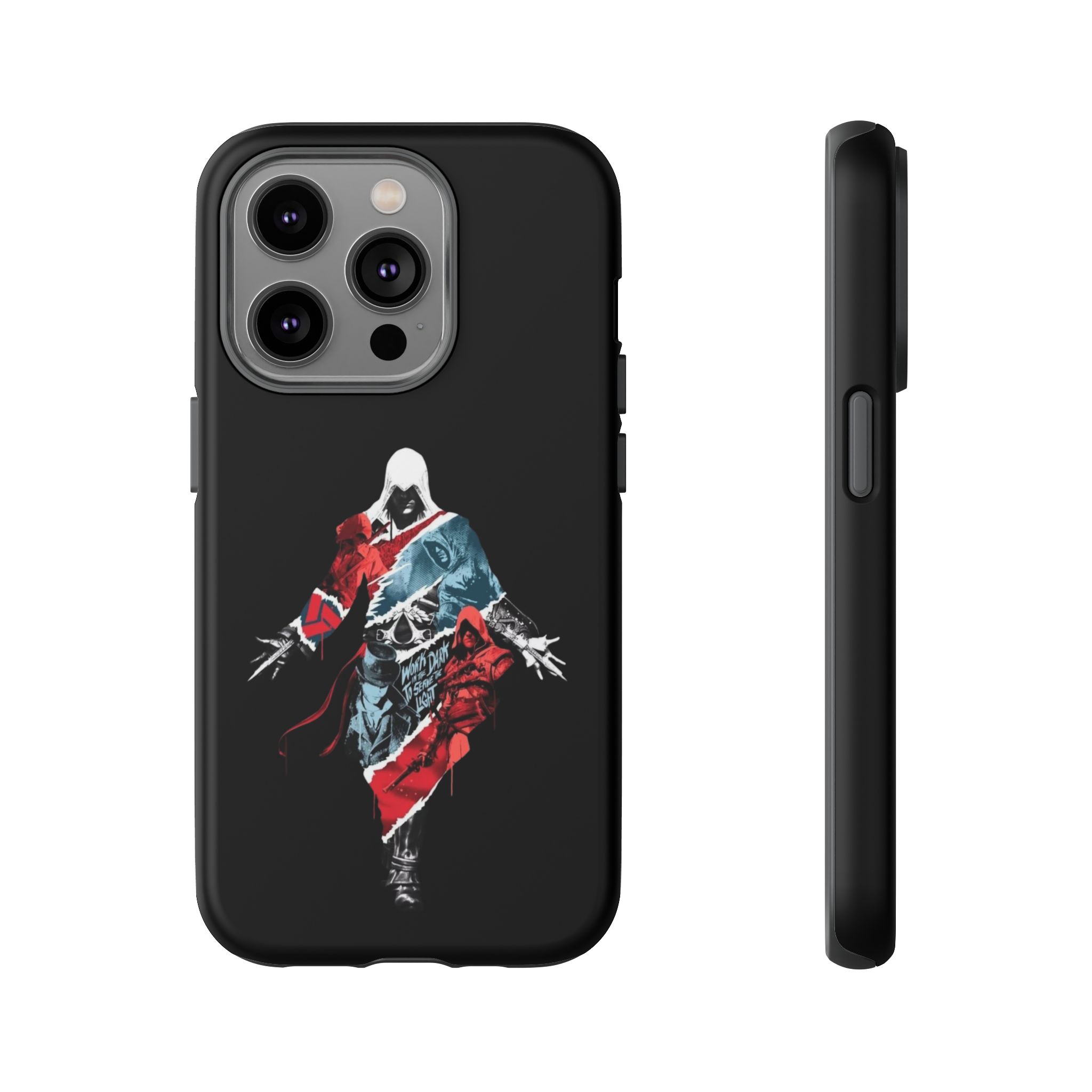 Assassin Inspired Tough Cases - case design close up