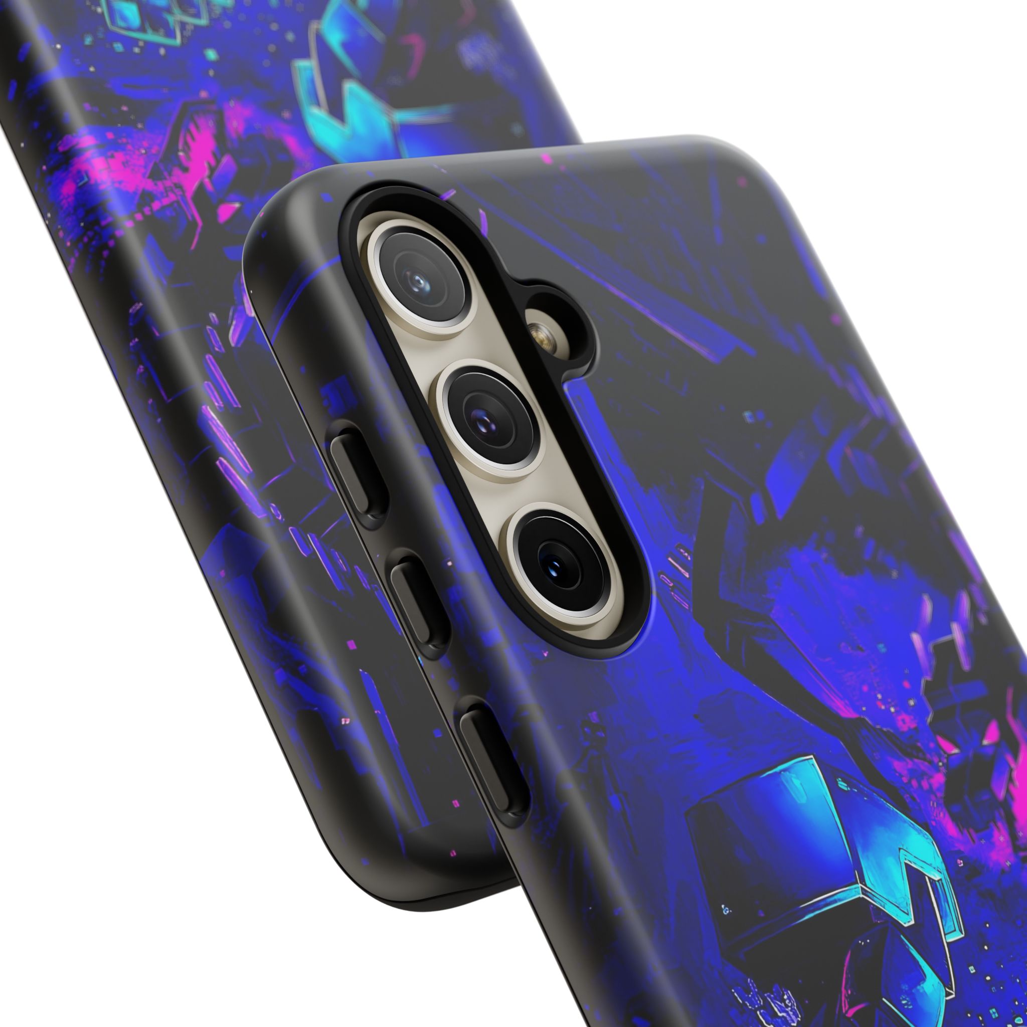 Minecraft End Dragon Fight Inspired Tough Cases - modern phone case style