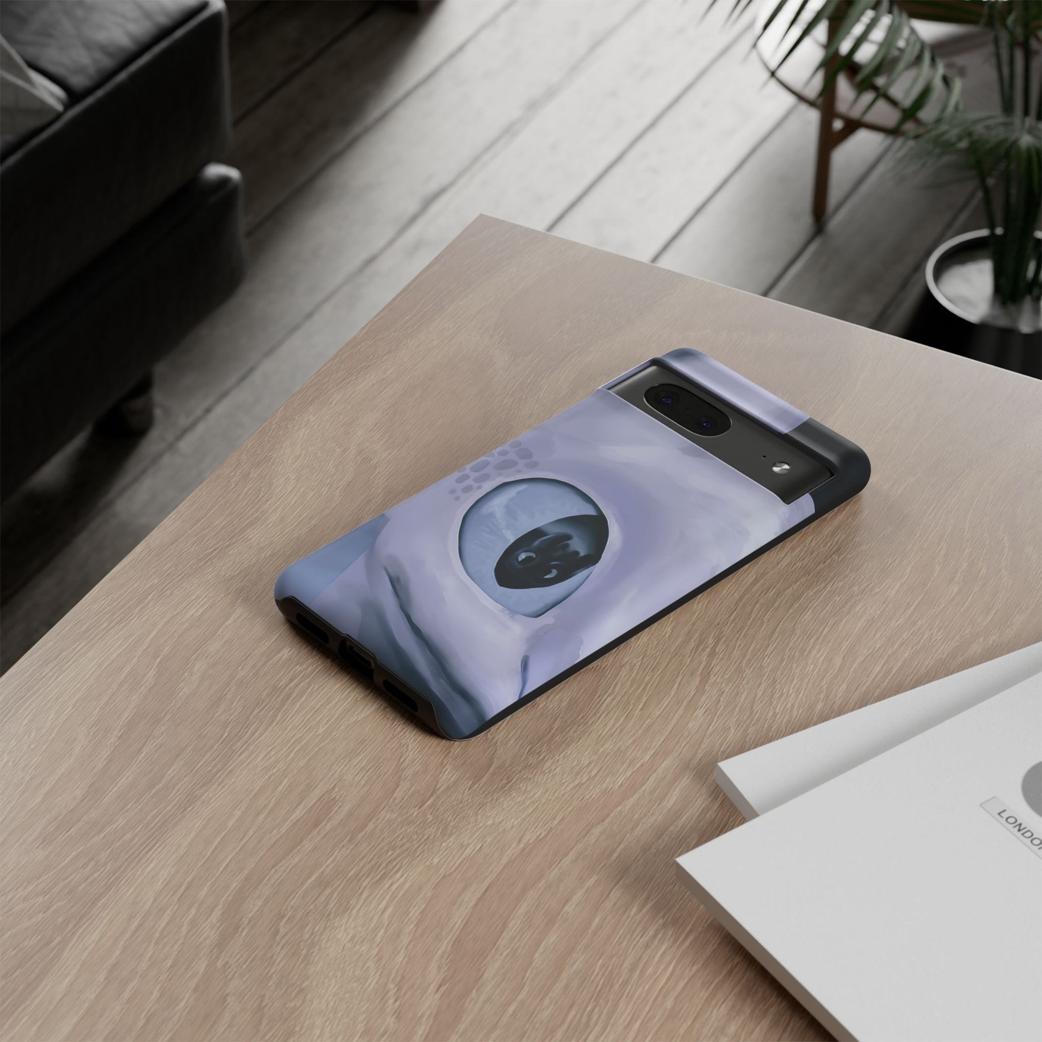 HTTYD: Light Fury in Love Inspired Tough Cases - Valentine's Day Couple Gifts - vibrant case design view