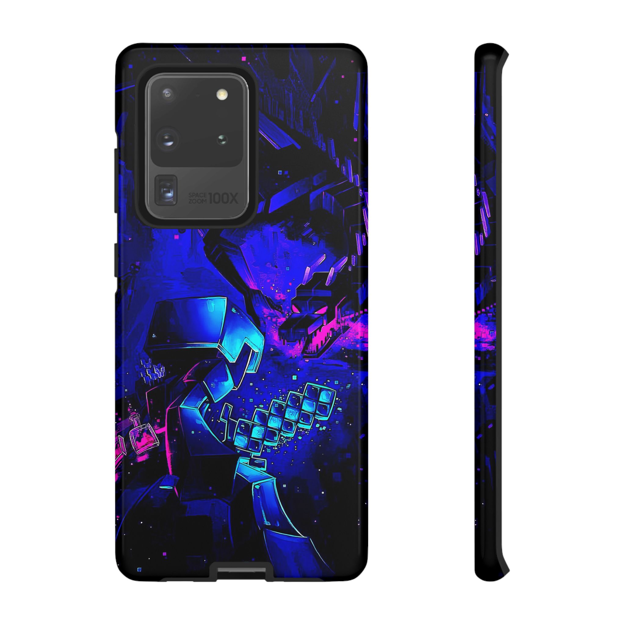 Minecraft End Dragon Fight Inspired Tough Cases - custom printed case