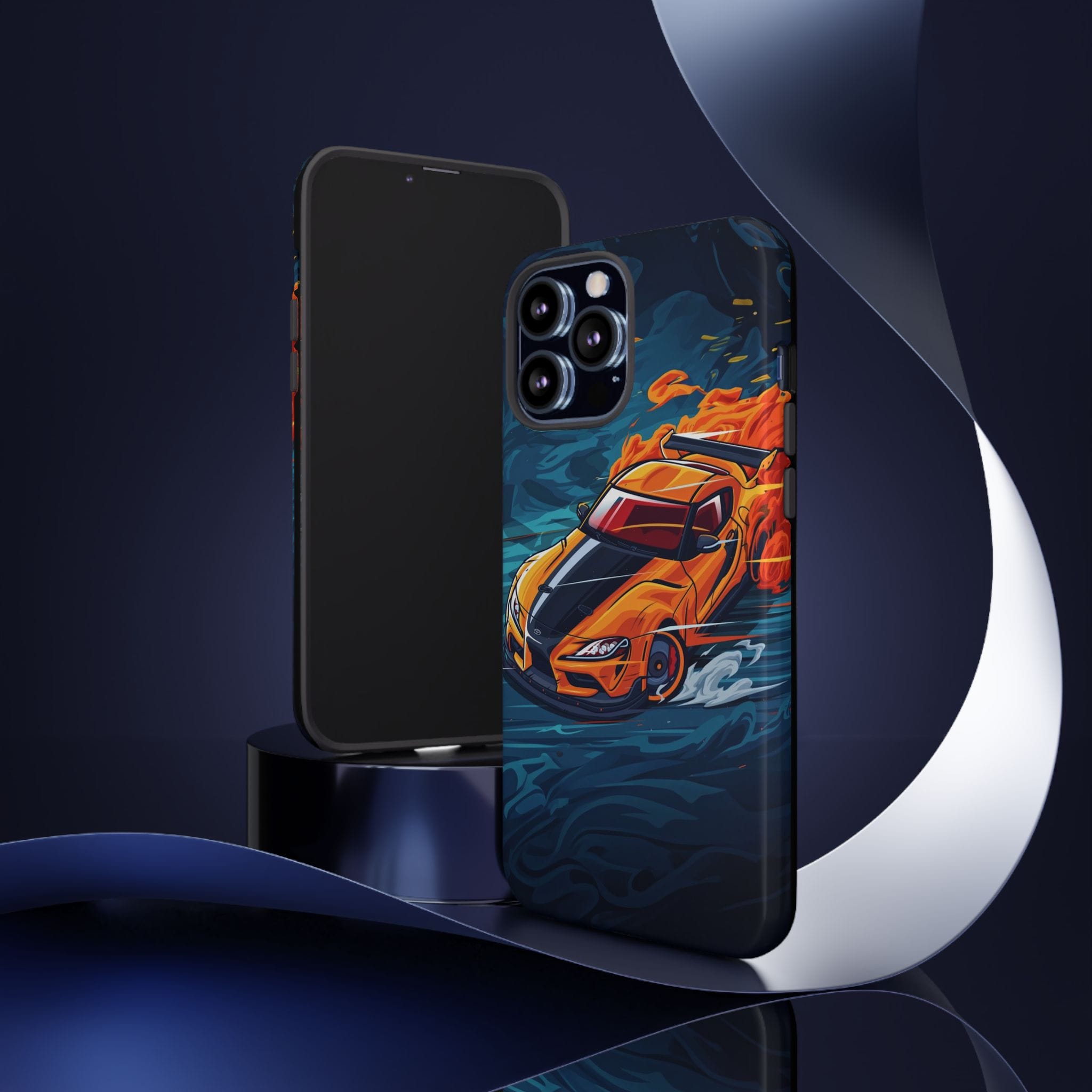 Car Lover Supra Inspired Tough Cases - printed case design