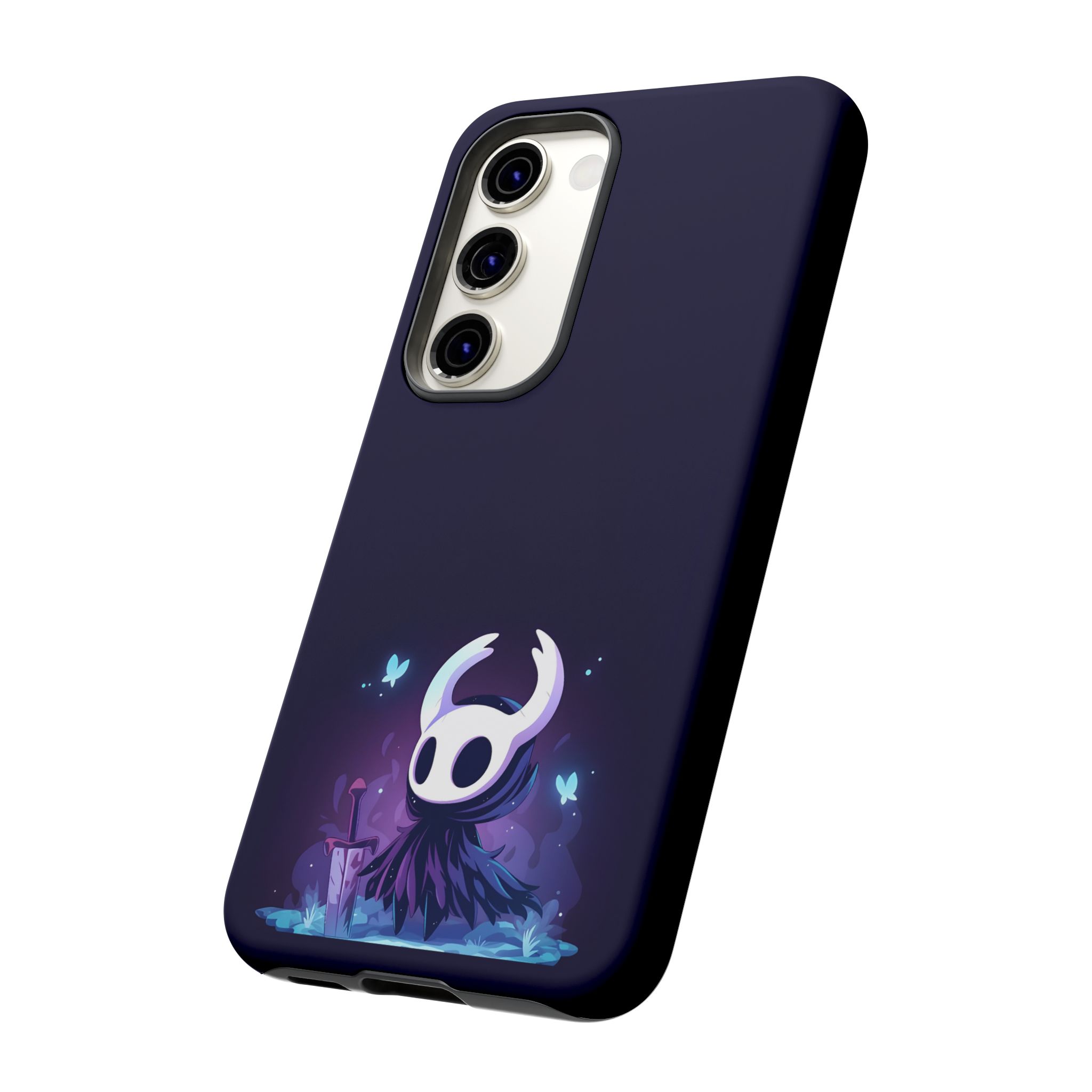Hollow Knight Glowing Inspired Phone Cases - slim fit case mockup