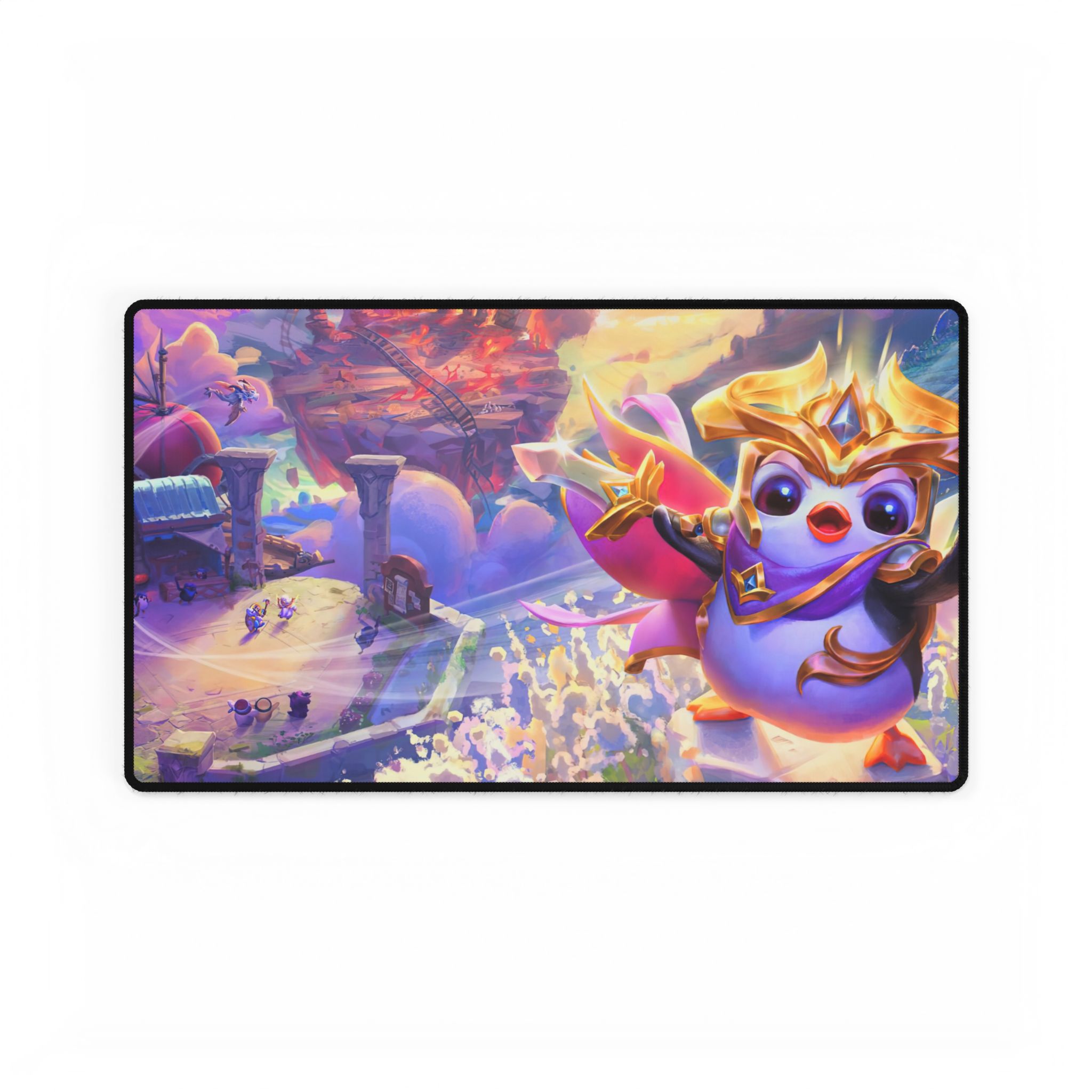 Lol Team Fight Tactics Inspired Desk Mat | Gaming Mouse Pad | TFT Mouse Pad | Perfect Desk Accessory - durable phone case