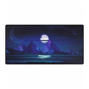 Cozy Beyond Horizon Moon Inspired Desk Mat | Cozy Mouse Pad | Perfect Desk Accessory