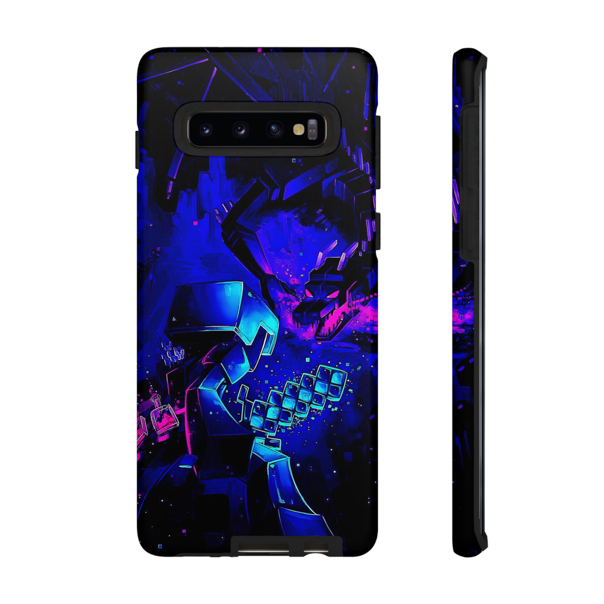 Minecraft End Dragon Fight Inspired Tough Cases - phone protection case