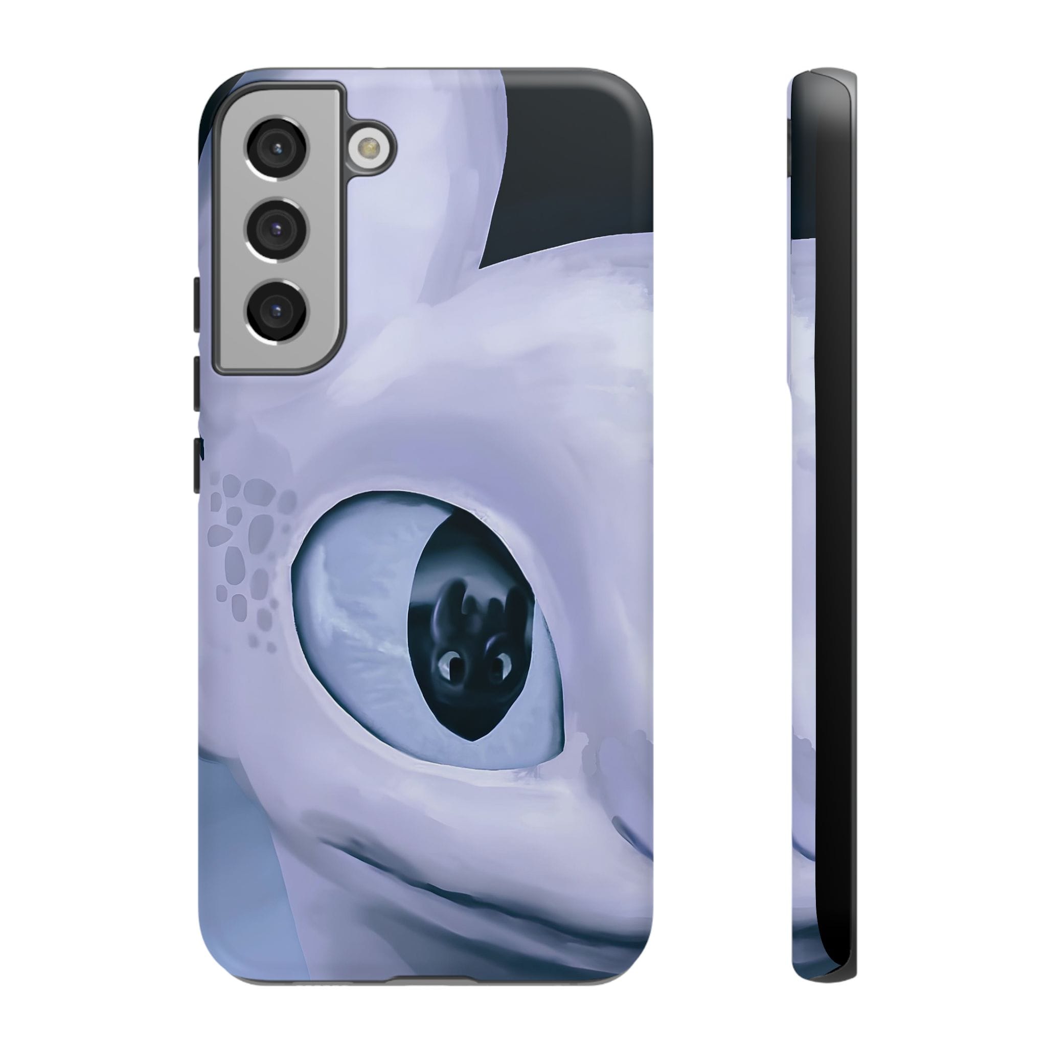 HTTYD: Light Fury in Love Inspired Tough Cases - Valentine's Day Couple Gifts - artistic case front