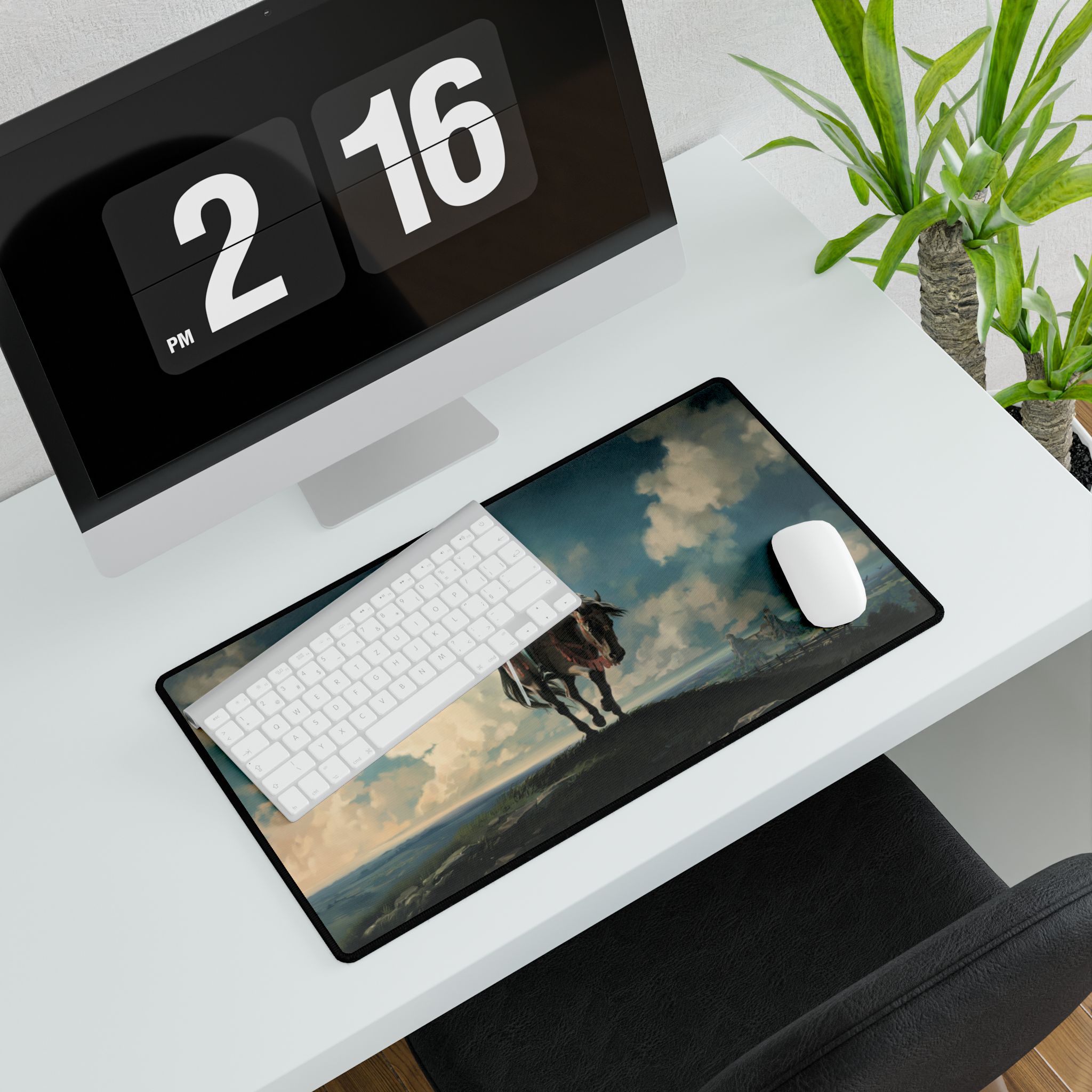 Kingdom Deliverance Inspired Desk Mat | Gaming Mouse Pad | Perfect Desk Accessory - impact resistant case