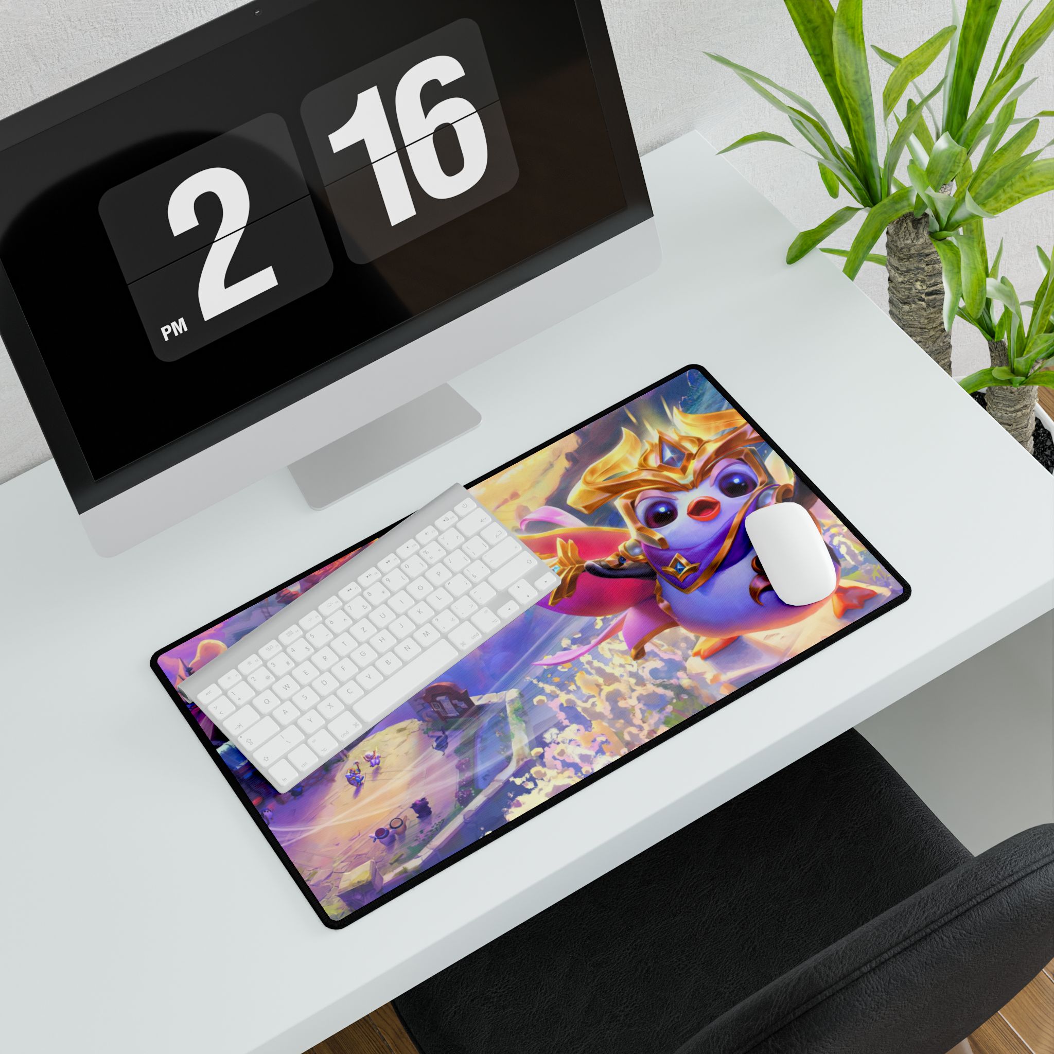 Lol Team Fight Tactics Inspired Desk Mat | Gaming Mouse Pad | TFT Mouse Pad | Perfect Desk Accessory - impact resistant case