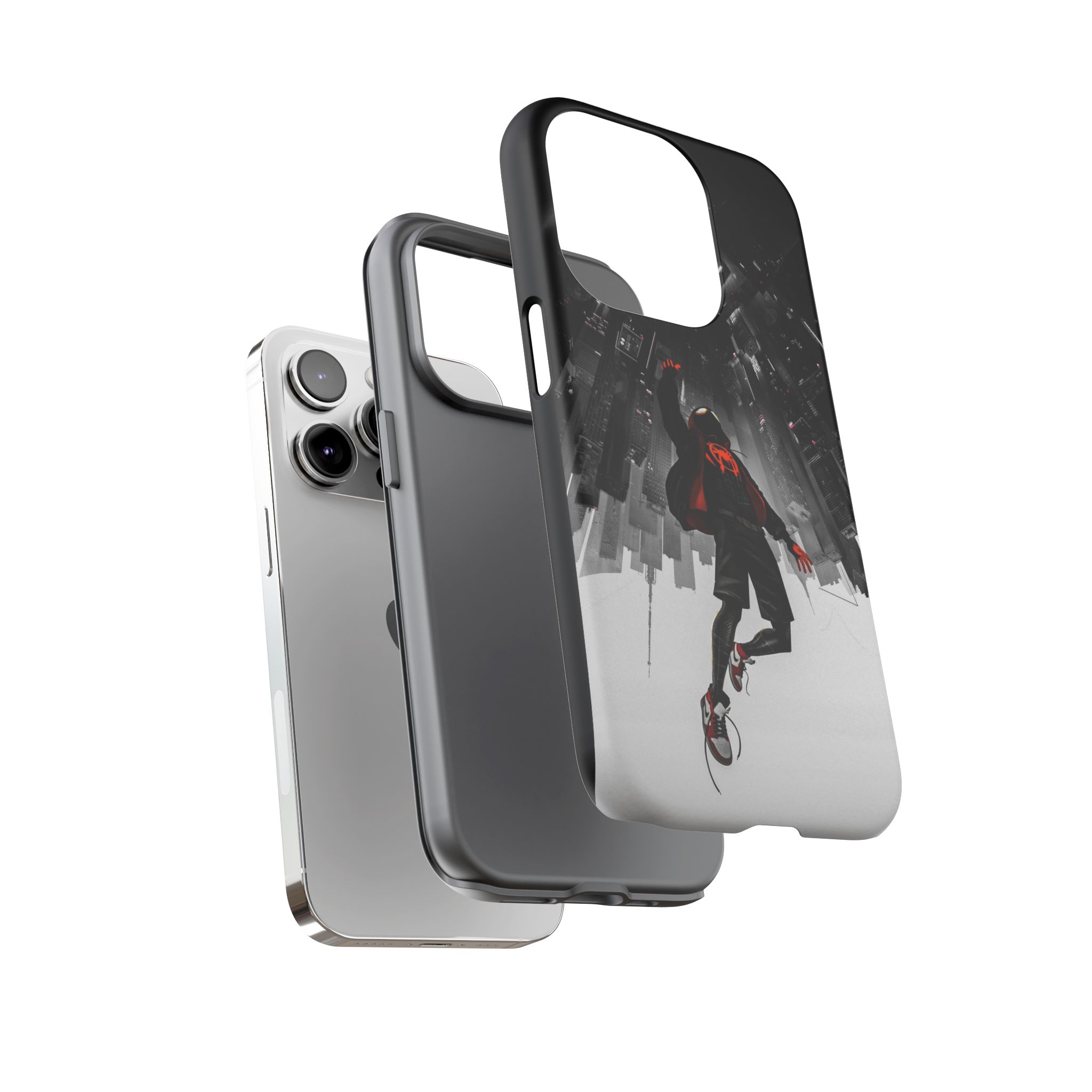 Mile Morale Spider Inspired Tough Cases - quality case design