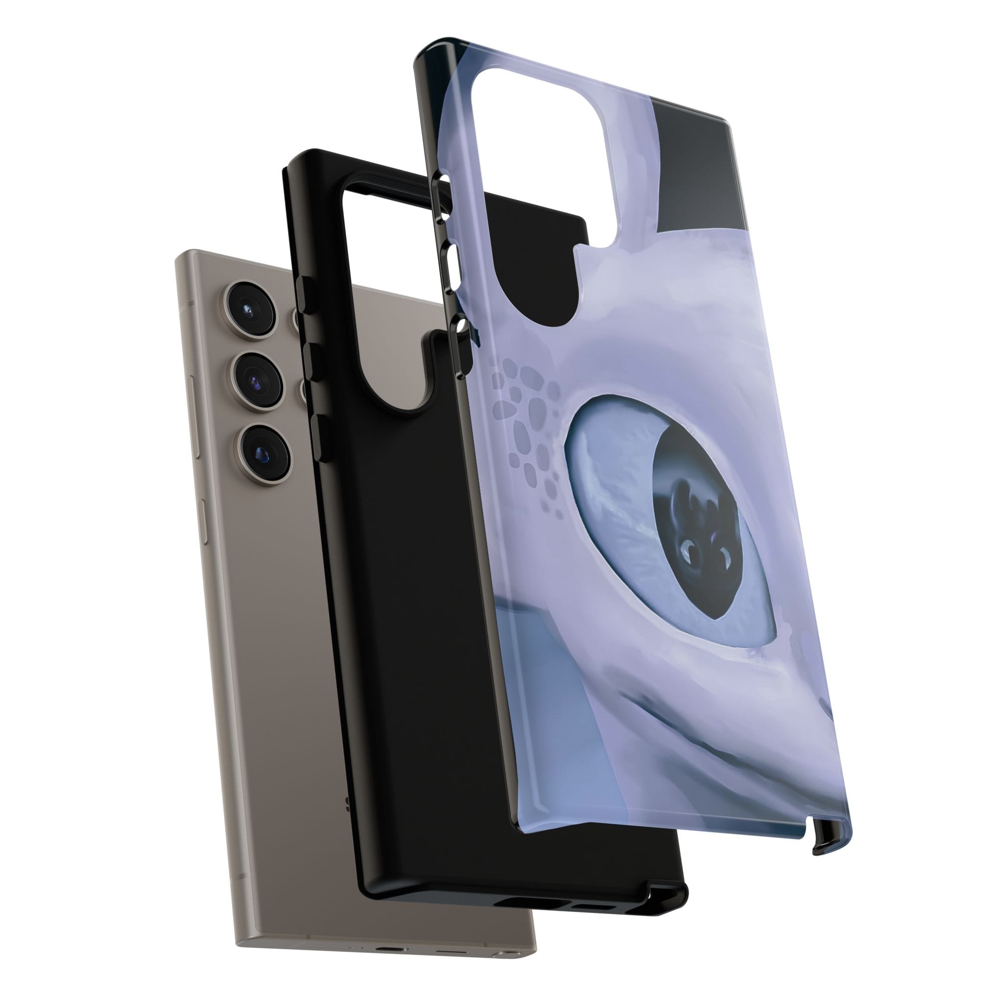 HTTYD: Light Fury in Love Inspired Tough Cases - Valentine's Day Couple Gifts - tough protection phone case