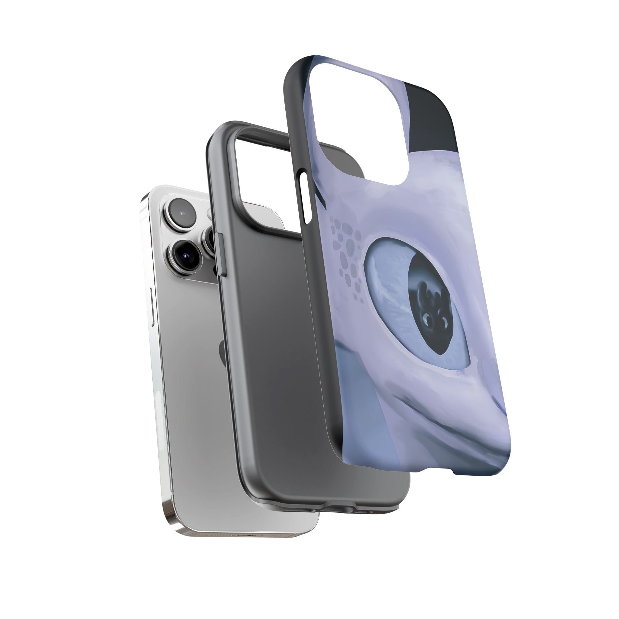 HTTYD: Light Fury in Love Inspired Tough Cases - Valentine's Day Couple Gifts - designer case view