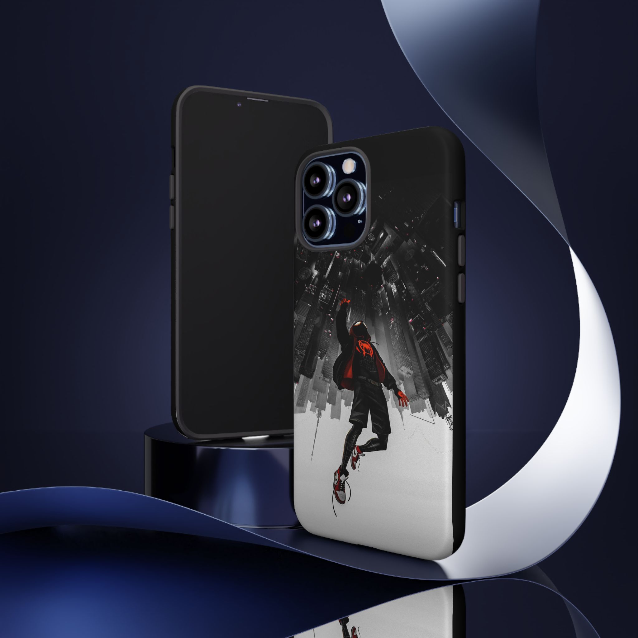 Mile Morale Spider Inspired Tough Cases - stylish phone case option