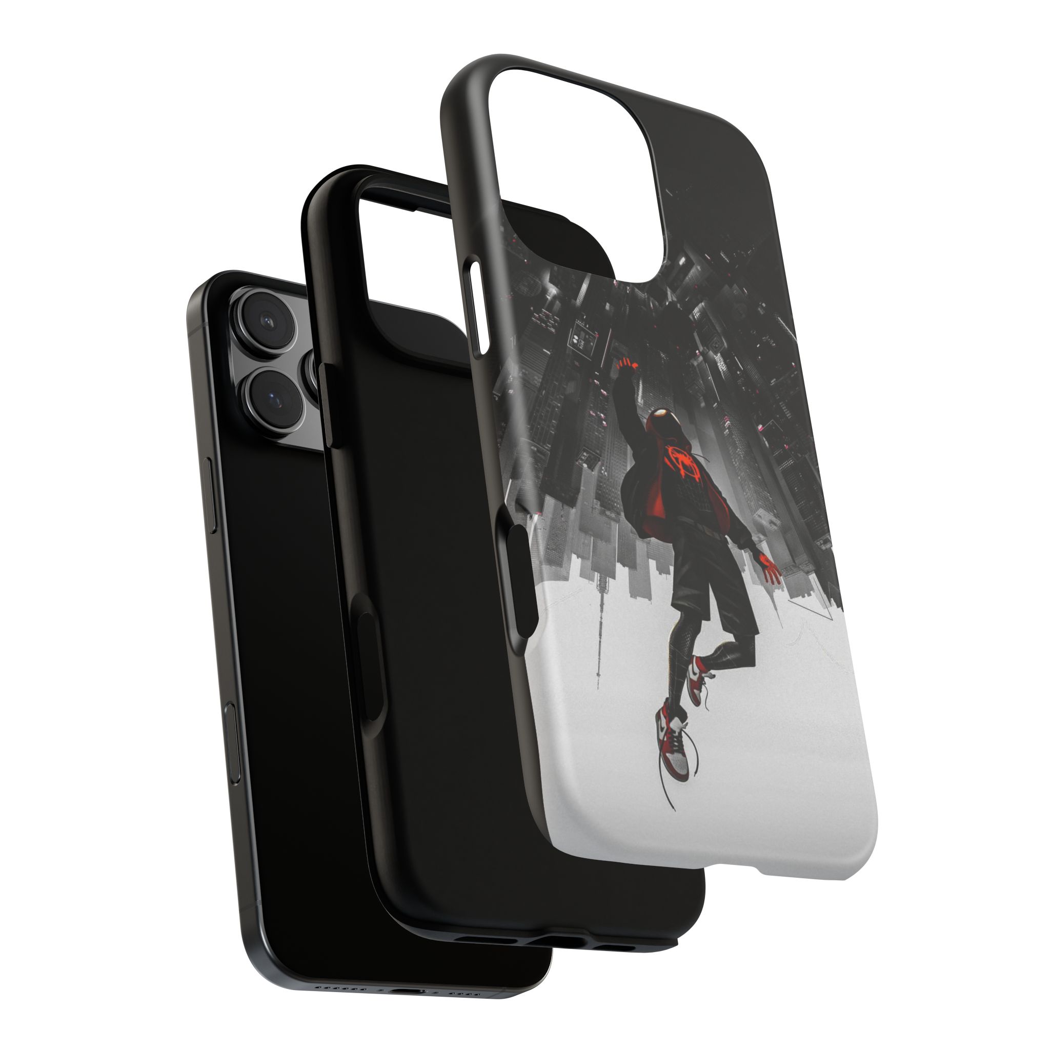 Mile Morale Spider Inspired Tough Cases - custom printed case