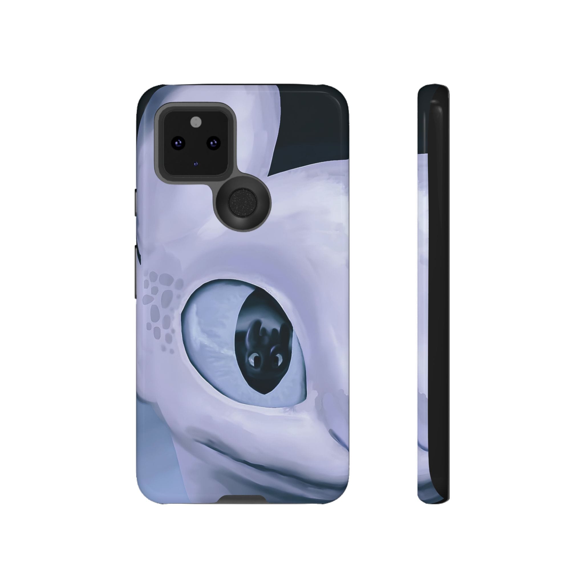 HTTYD: Light Fury in Love Inspired Tough Cases - Valentine's Day Couple Gifts - detailed case artwork