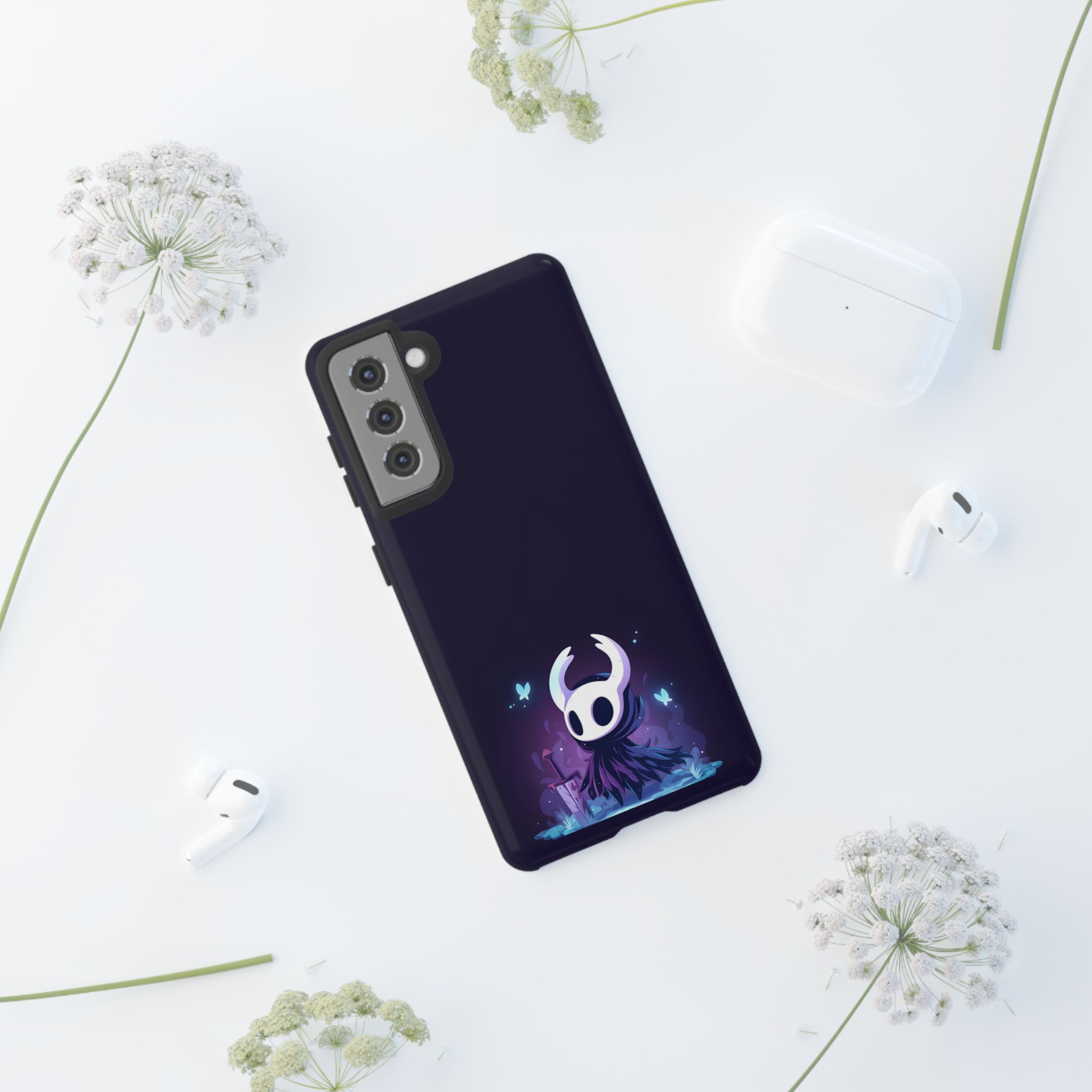 Hollow Knight Glowing Inspired Phone Cases - phone case rear design