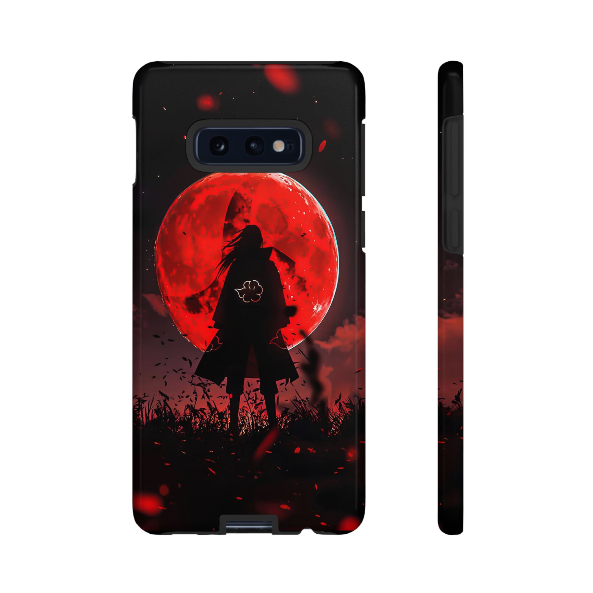 Itachi Red Moon Anime Inspired Tough Phone Cases - durable phone case