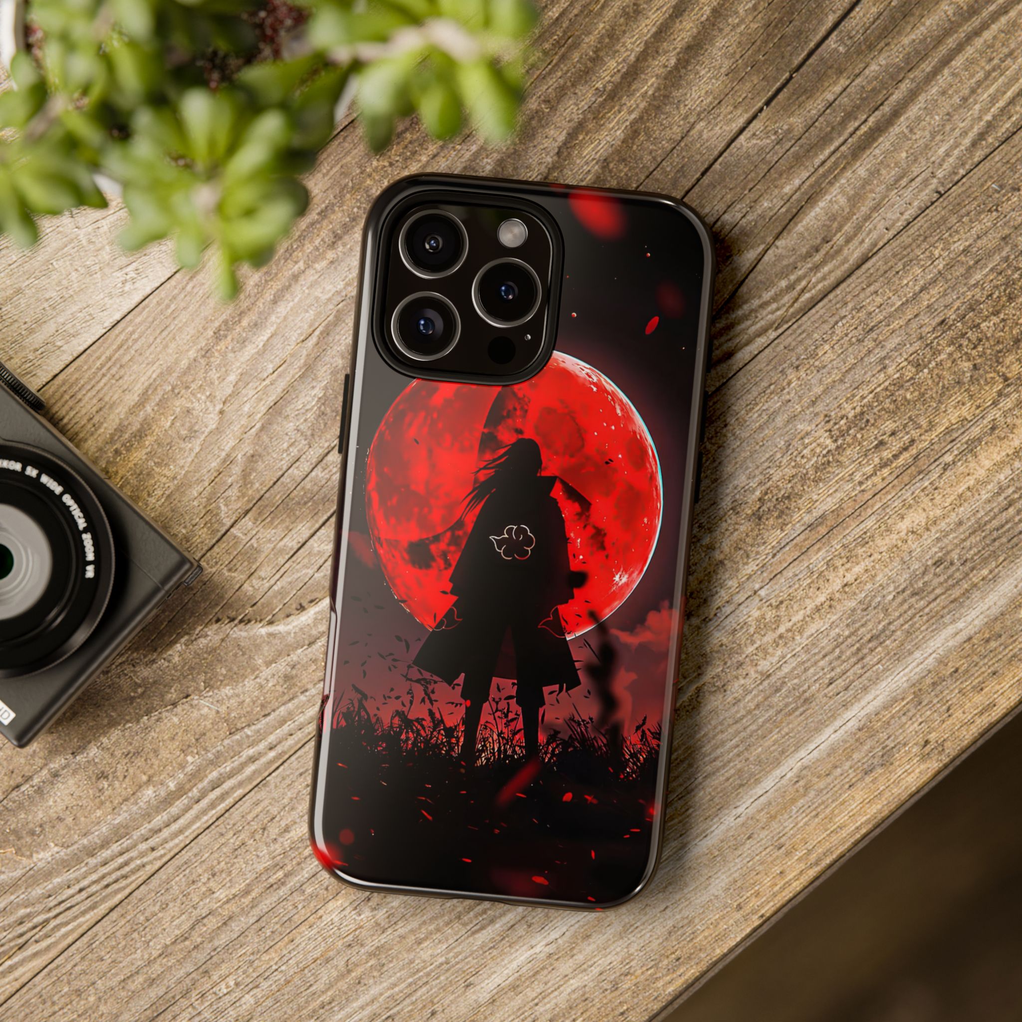 Itachi Red Moon Anime Inspired Tough Phone Cases - signature case look