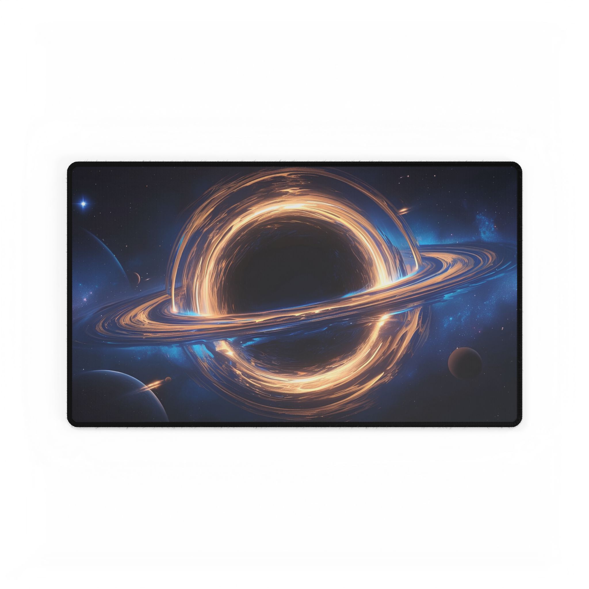 Galaxy Saturn Inspired Desk Mat | Cozy Mouse Pad | Perfect Desk Accessory - durable phone case