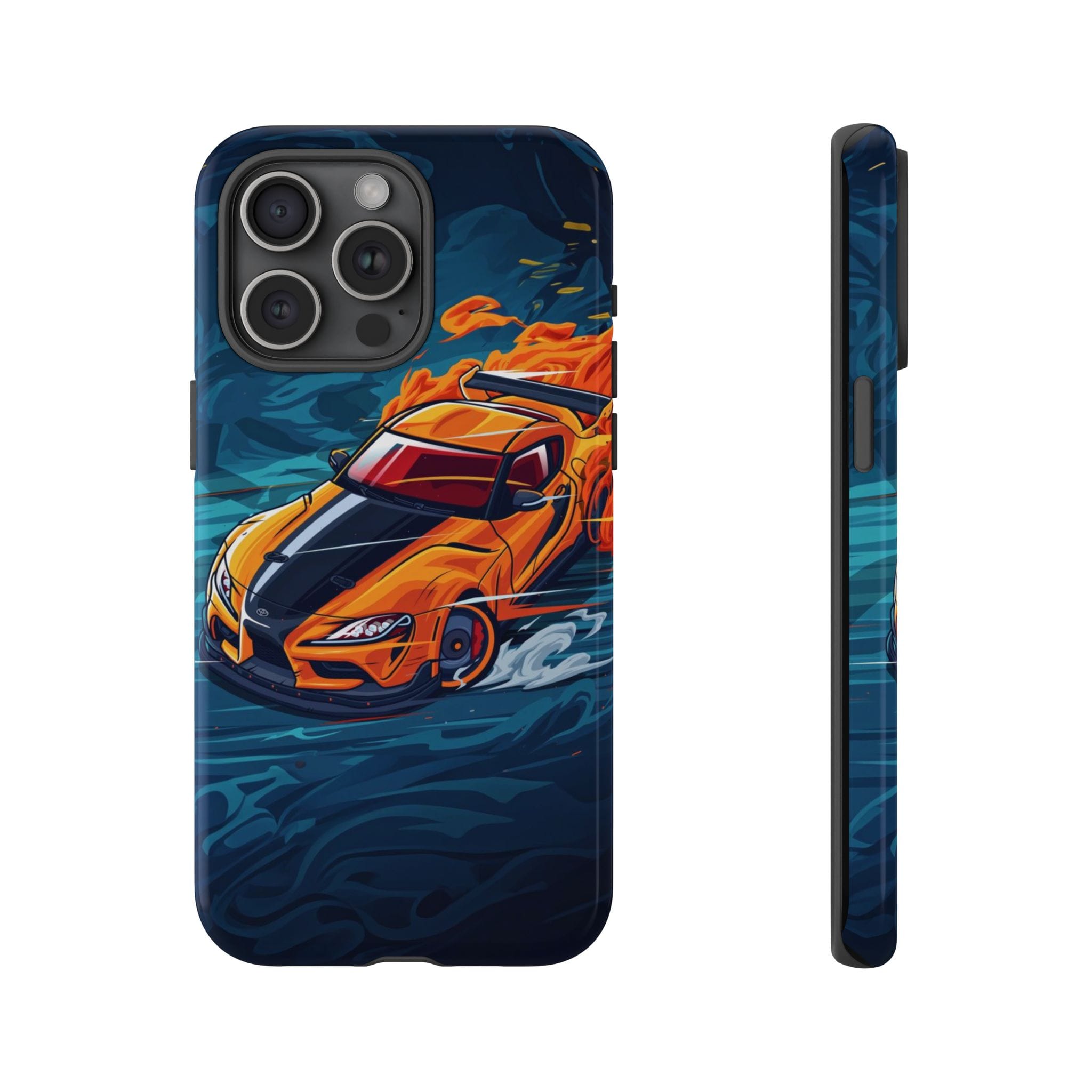Car Lover Supra Inspired Tough Cases - bold design phone case
