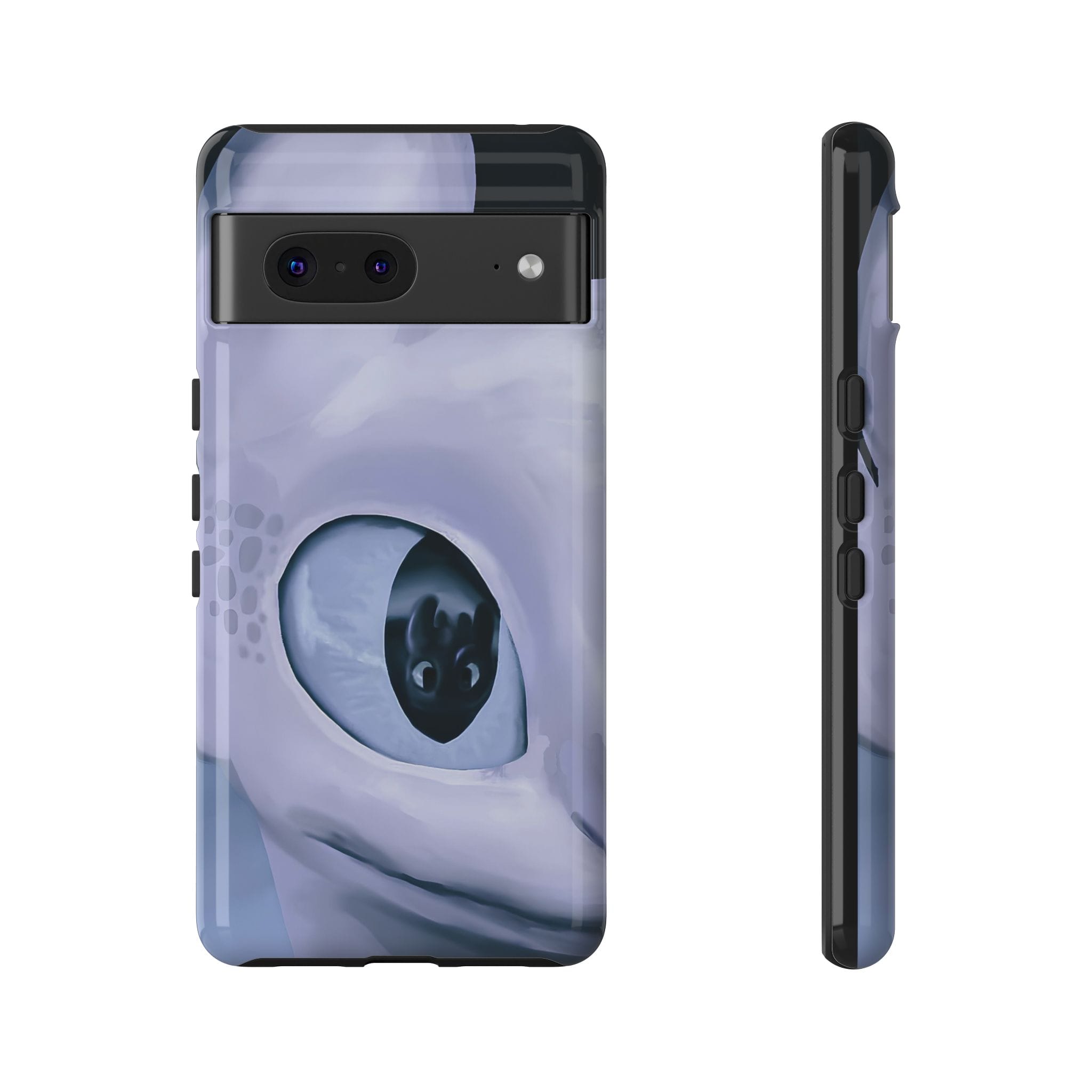 HTTYD: Light Fury in Love Inspired Tough Cases - Valentine's Day Couple Gifts - case design close up