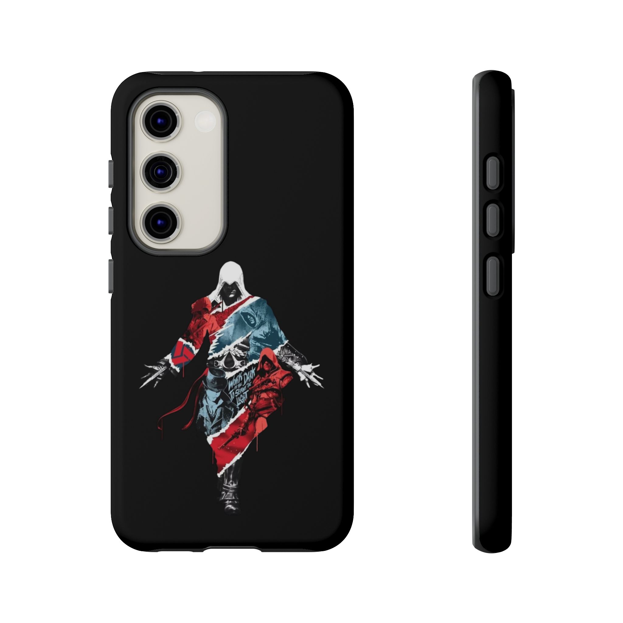 Assassin Inspired Tough Cases - case side view detail