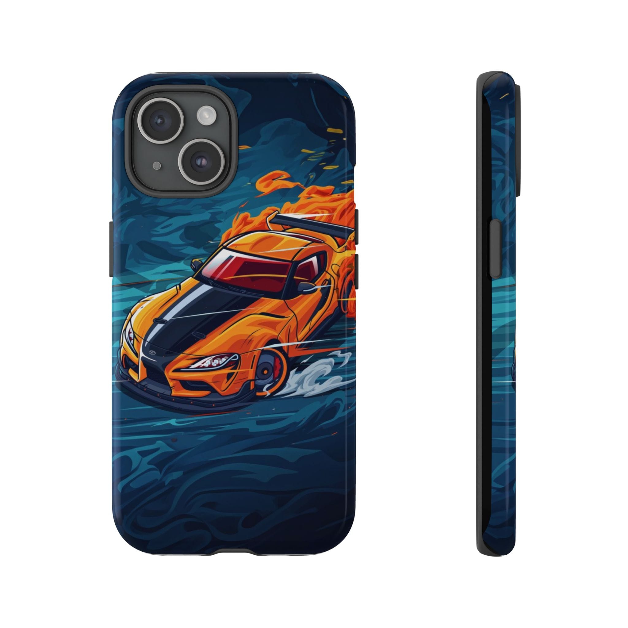 Car Lover Supra Inspired Tough Cases - premium case detail