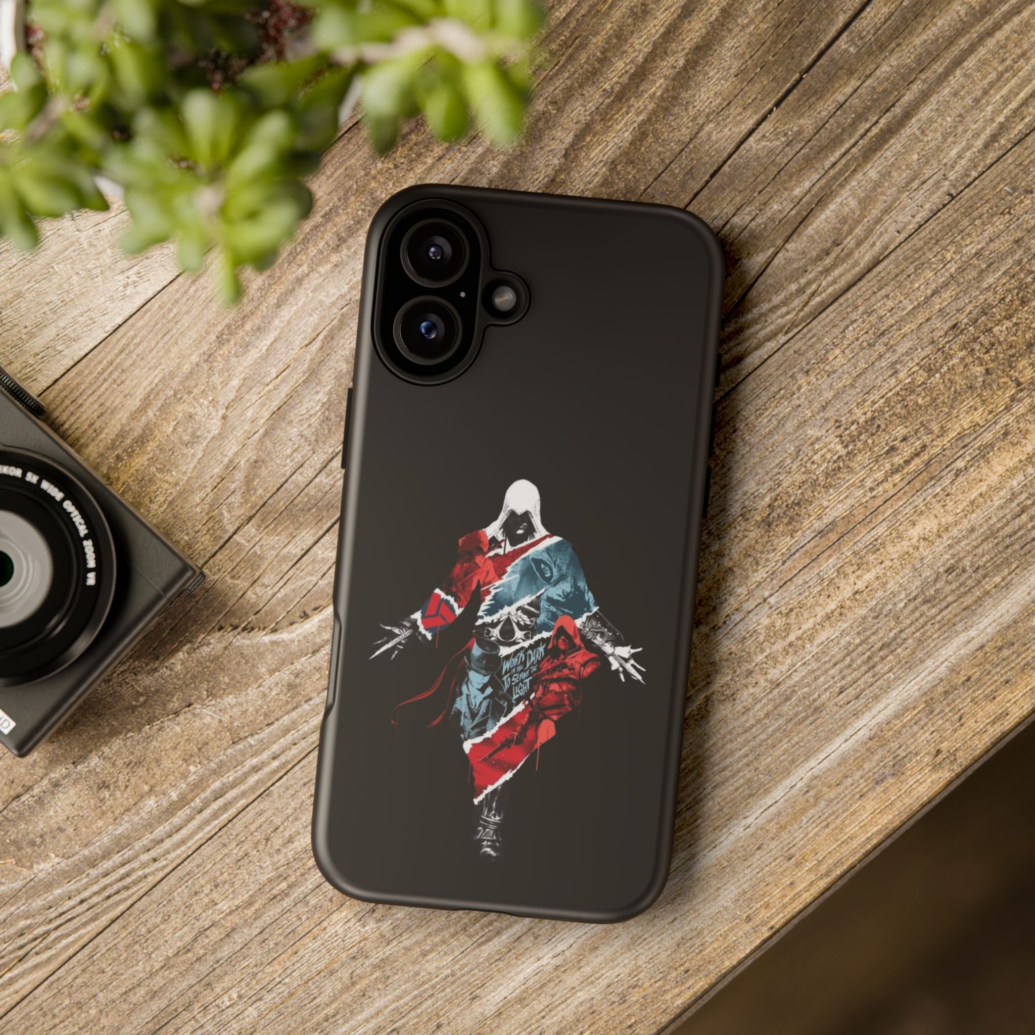 Assassin Inspired Tough Cases - slim fit case mockup