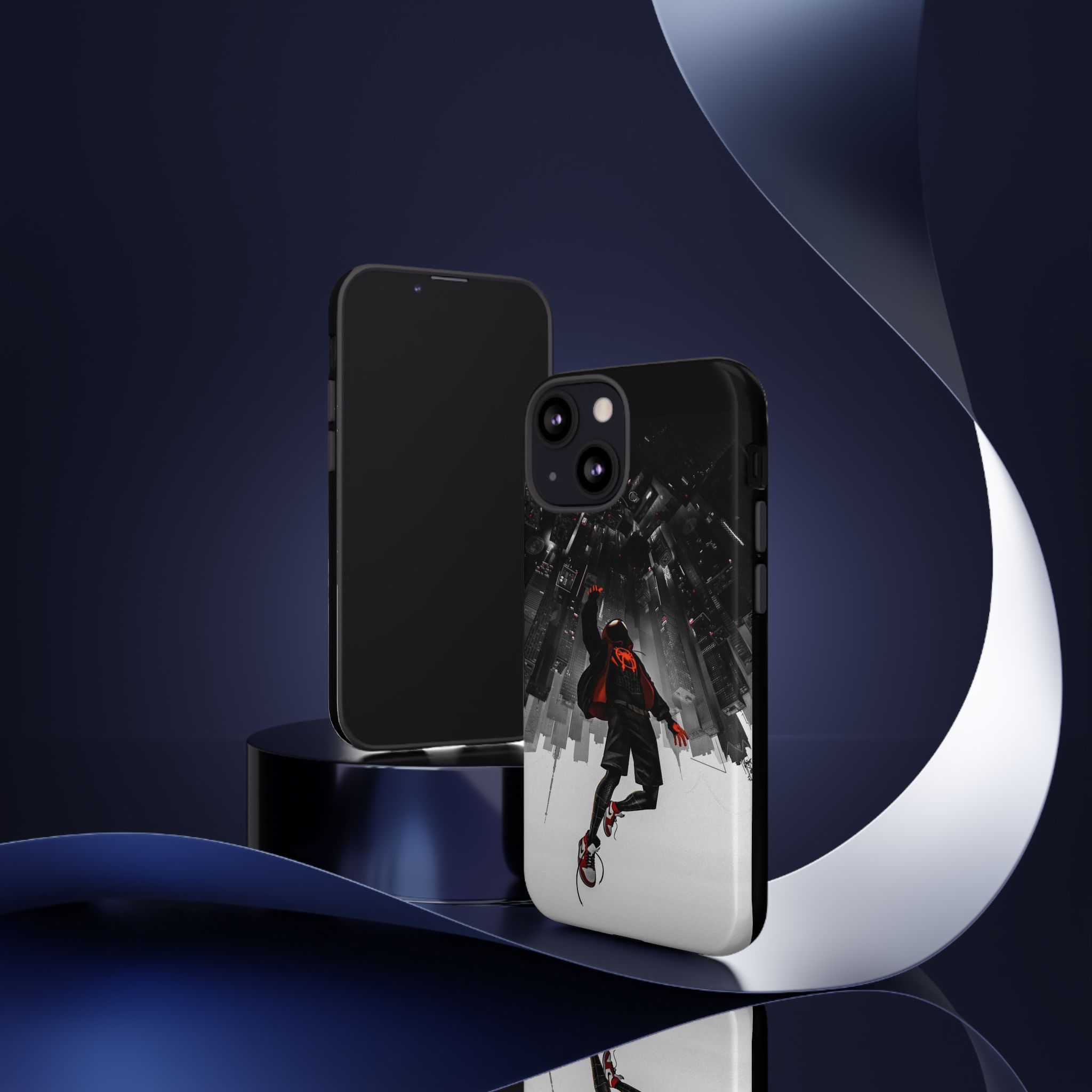 Mile Morale Spider Inspired Tough Cases - signature case look