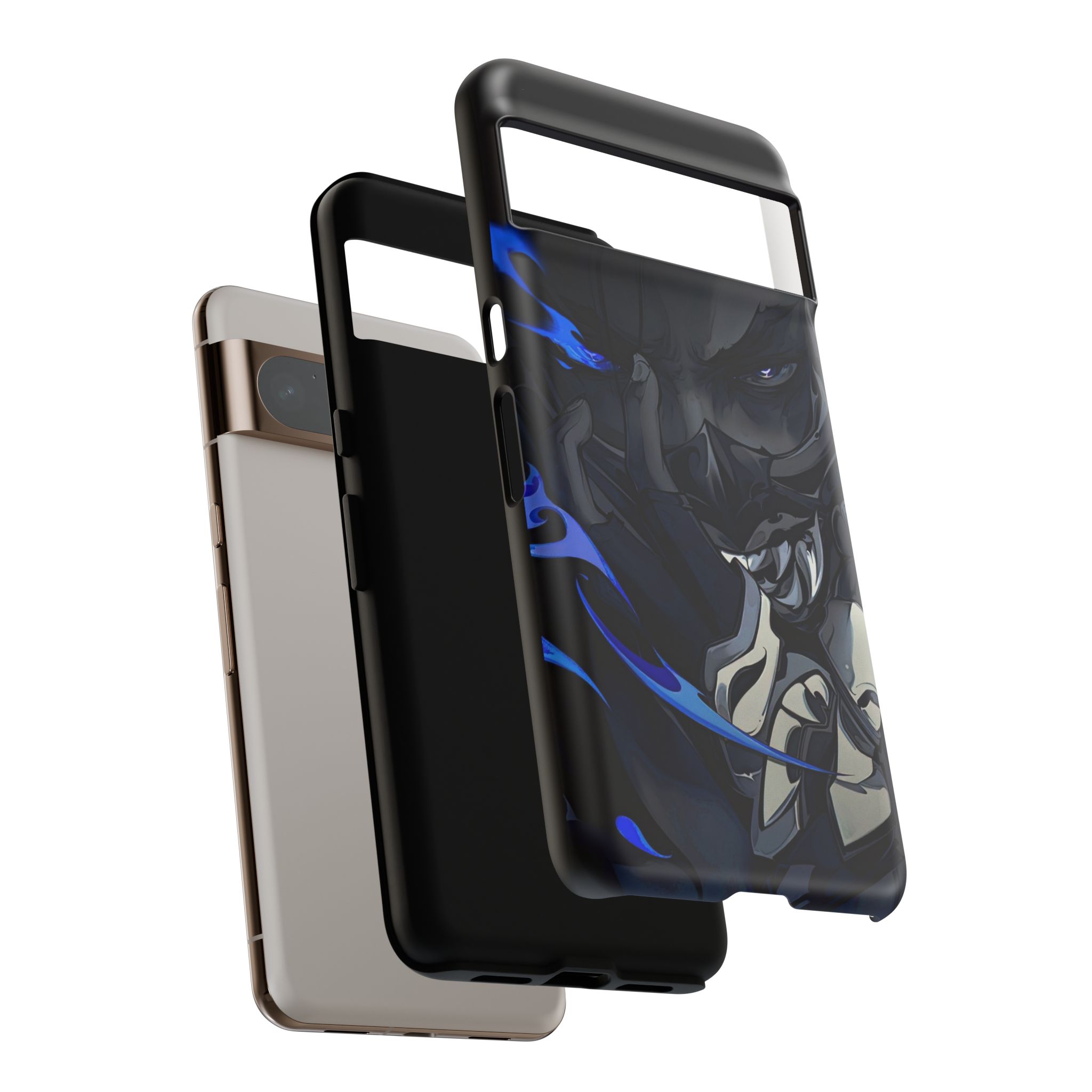 Valorant Yoru Ultimate Inspired Tough Cases - slim fit case mockup