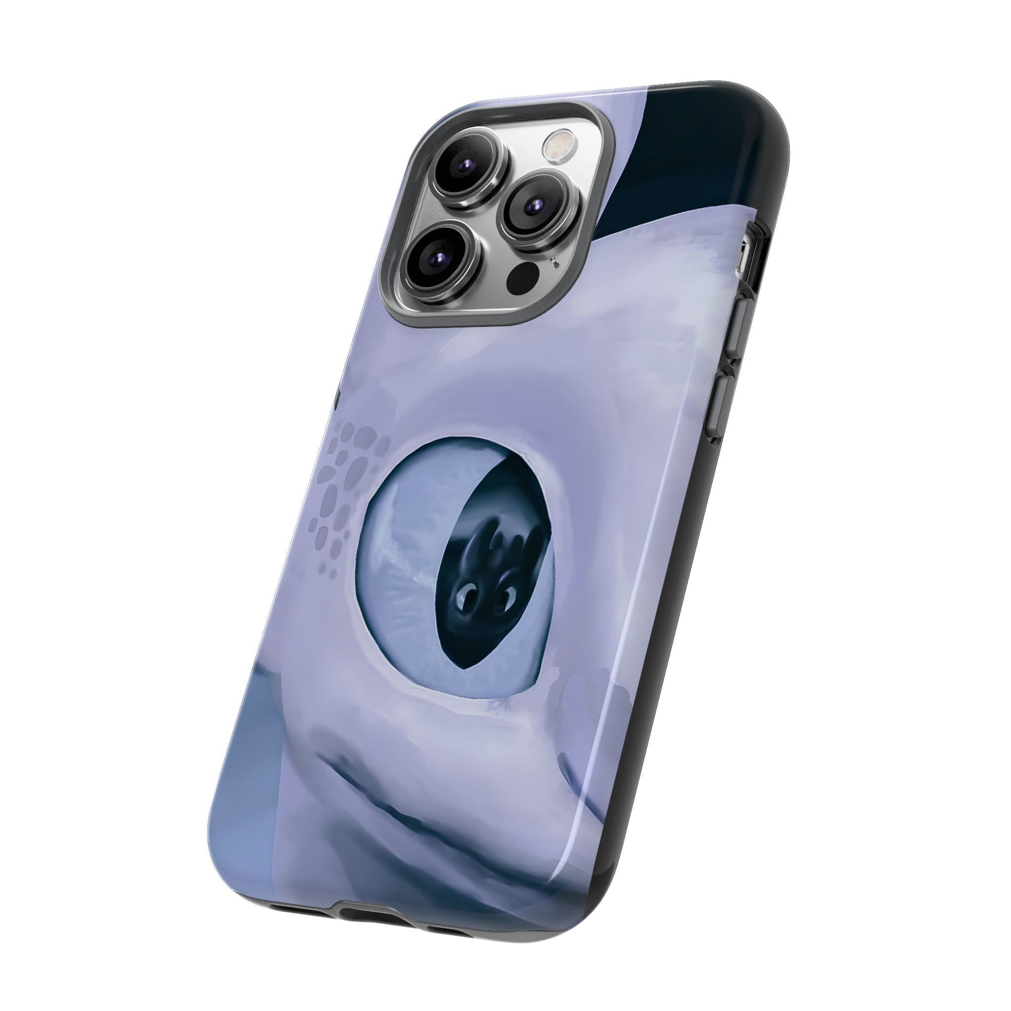 HTTYD: Light Fury in Love Inspired Tough Cases - Valentine's Day Couple Gifts - case back design view