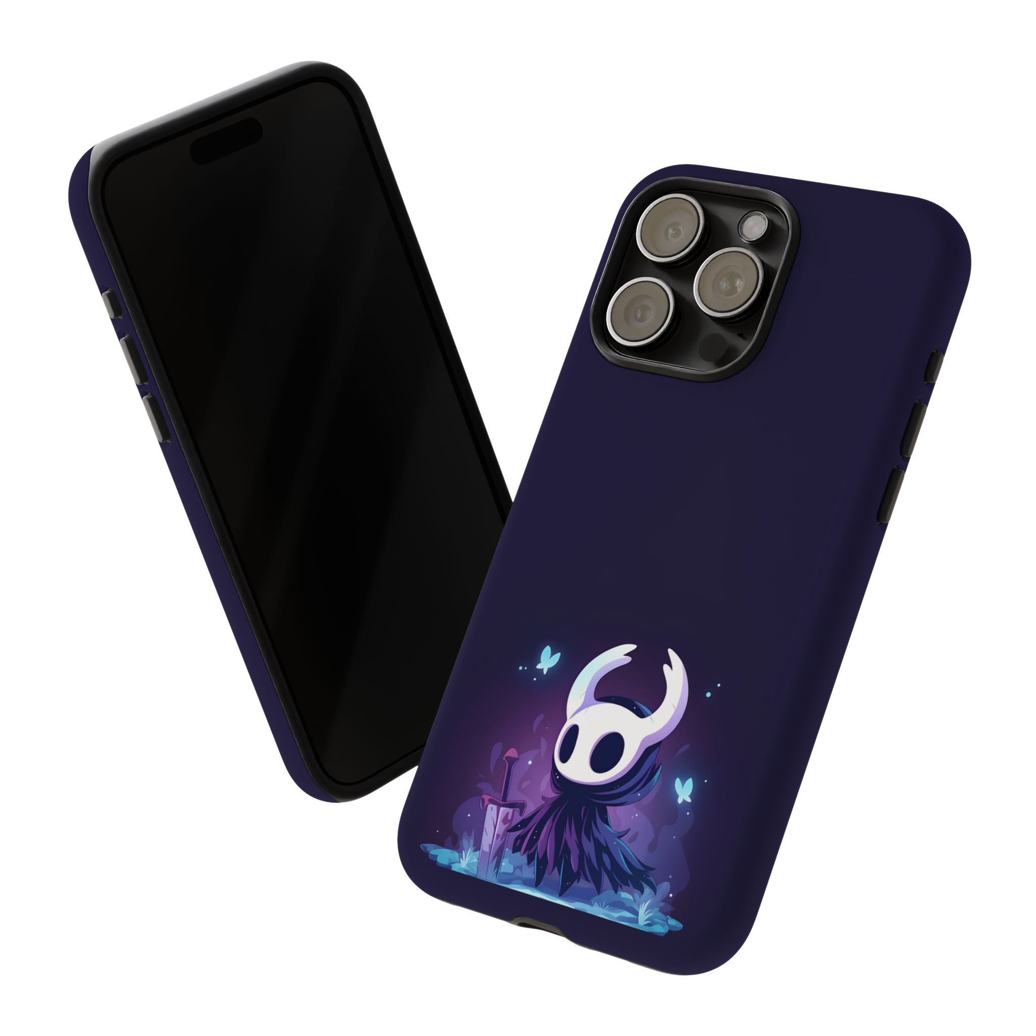 Hollow Knight Glowing Inspired Phone Cases - protective case mockup