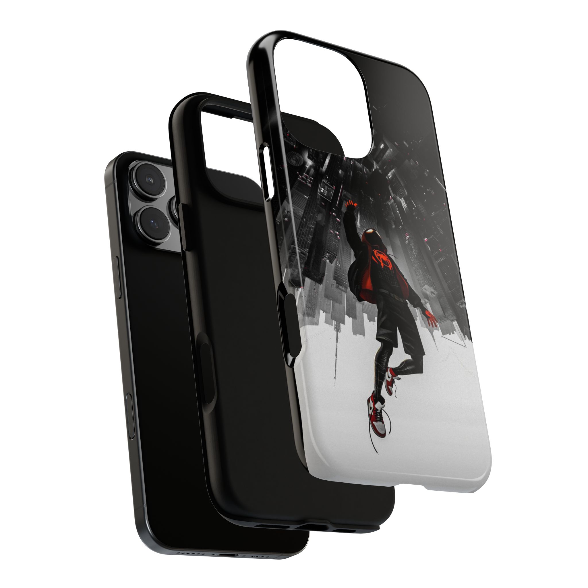Mile Morale Spider Inspired Tough Cases - case with unique artwork