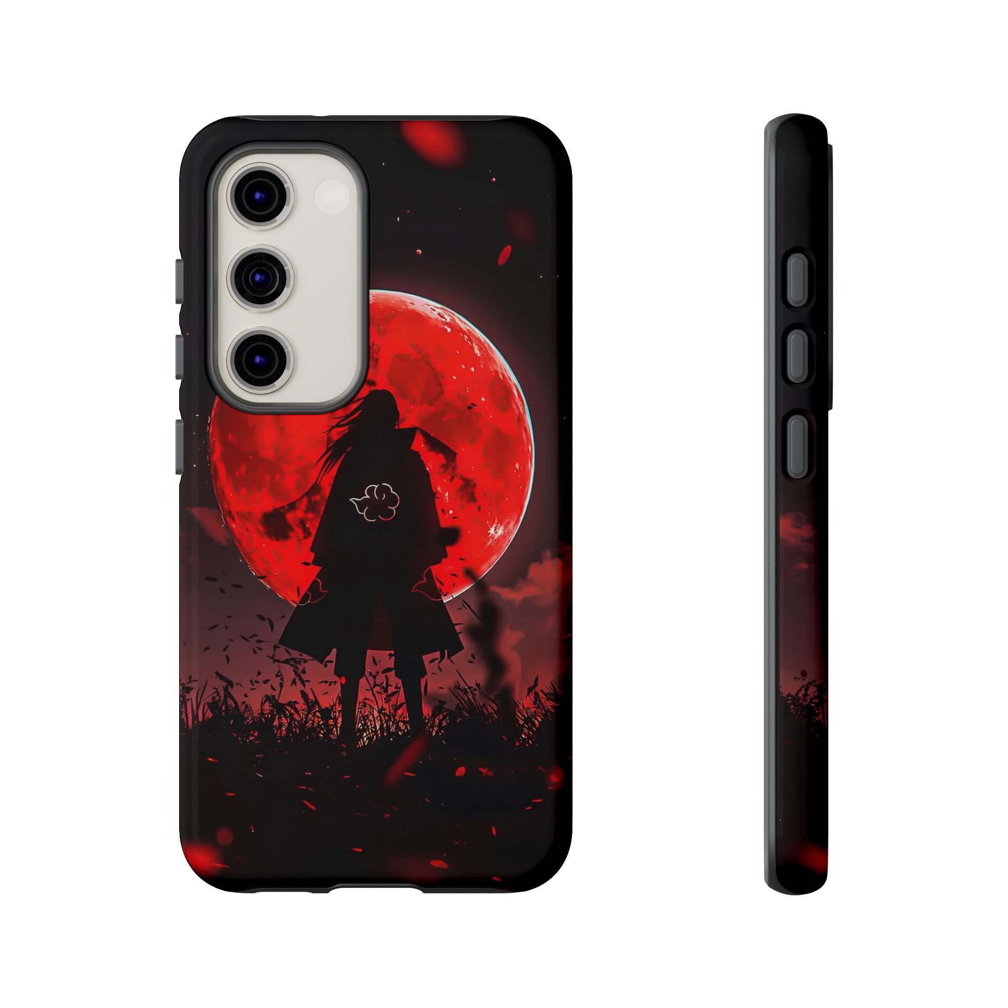 Itachi Red Moon Anime Inspired Tough Phone Cases - custom printed case
