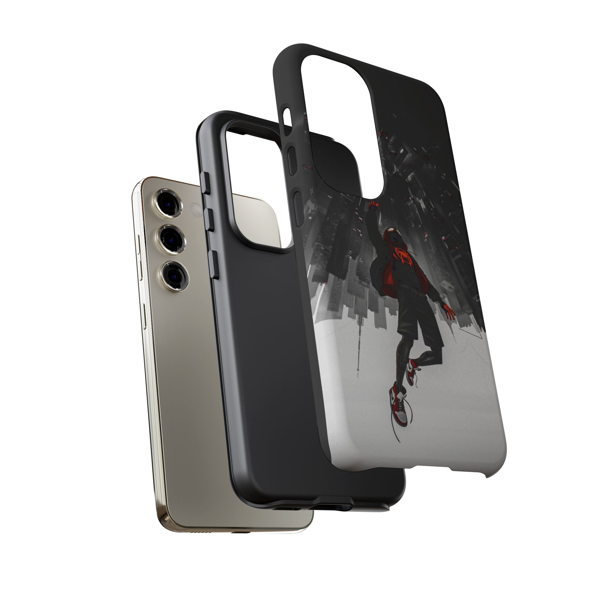 Mile Morale Spider Inspired Tough Cases - custom printed case