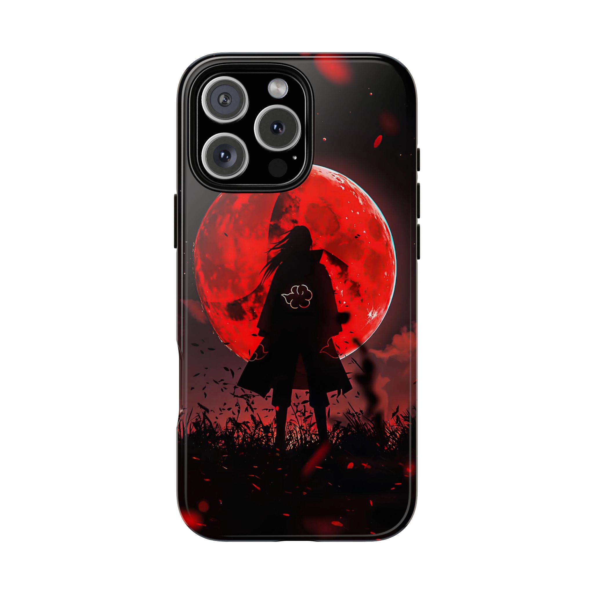 Itachi Red Moon Anime Inspired Tough Phone Cases - quality case design