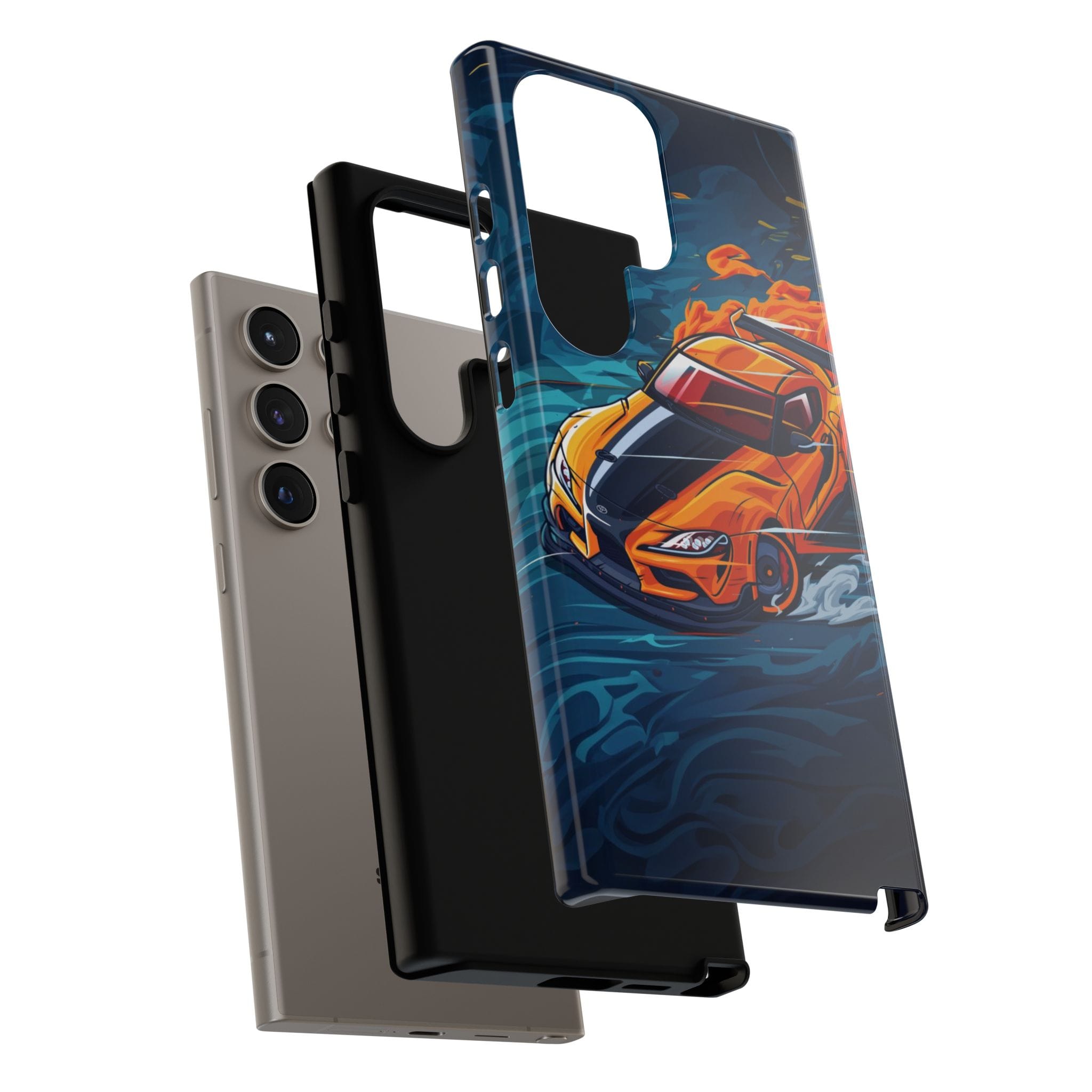 Car Lover Supra Inspired Tough Cases - tough protection phone case
