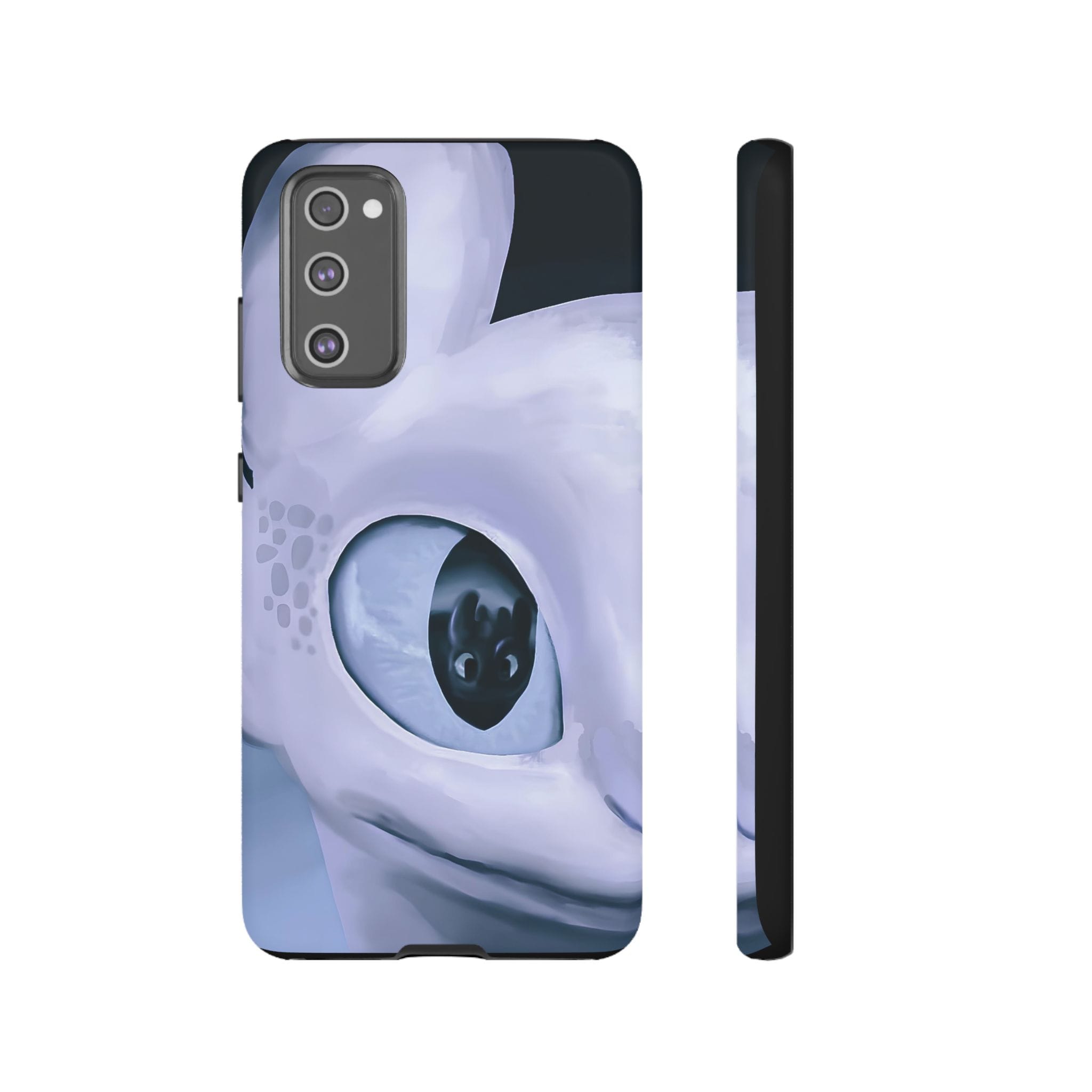 HTTYD: Light Fury in Love Inspired Tough Cases - Valentine's Day Couple Gifts - premium case detail