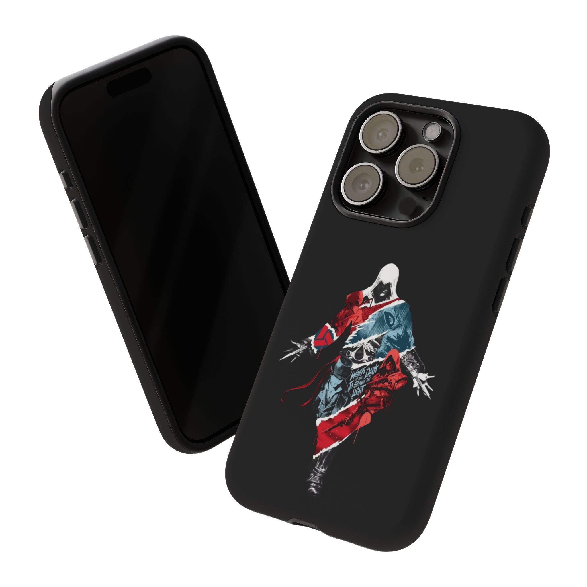Assassin Inspired Tough Cases - protective case mockup