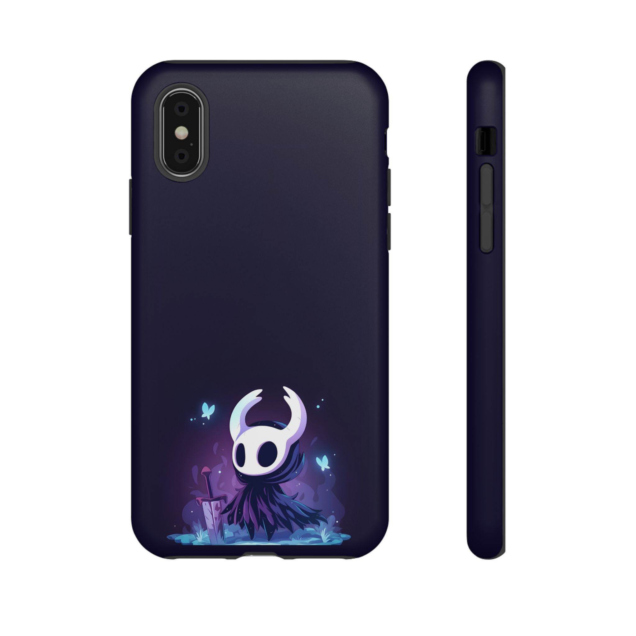 Hollow Knight Glowing Inspired Phone Cases - slim fit case mockup