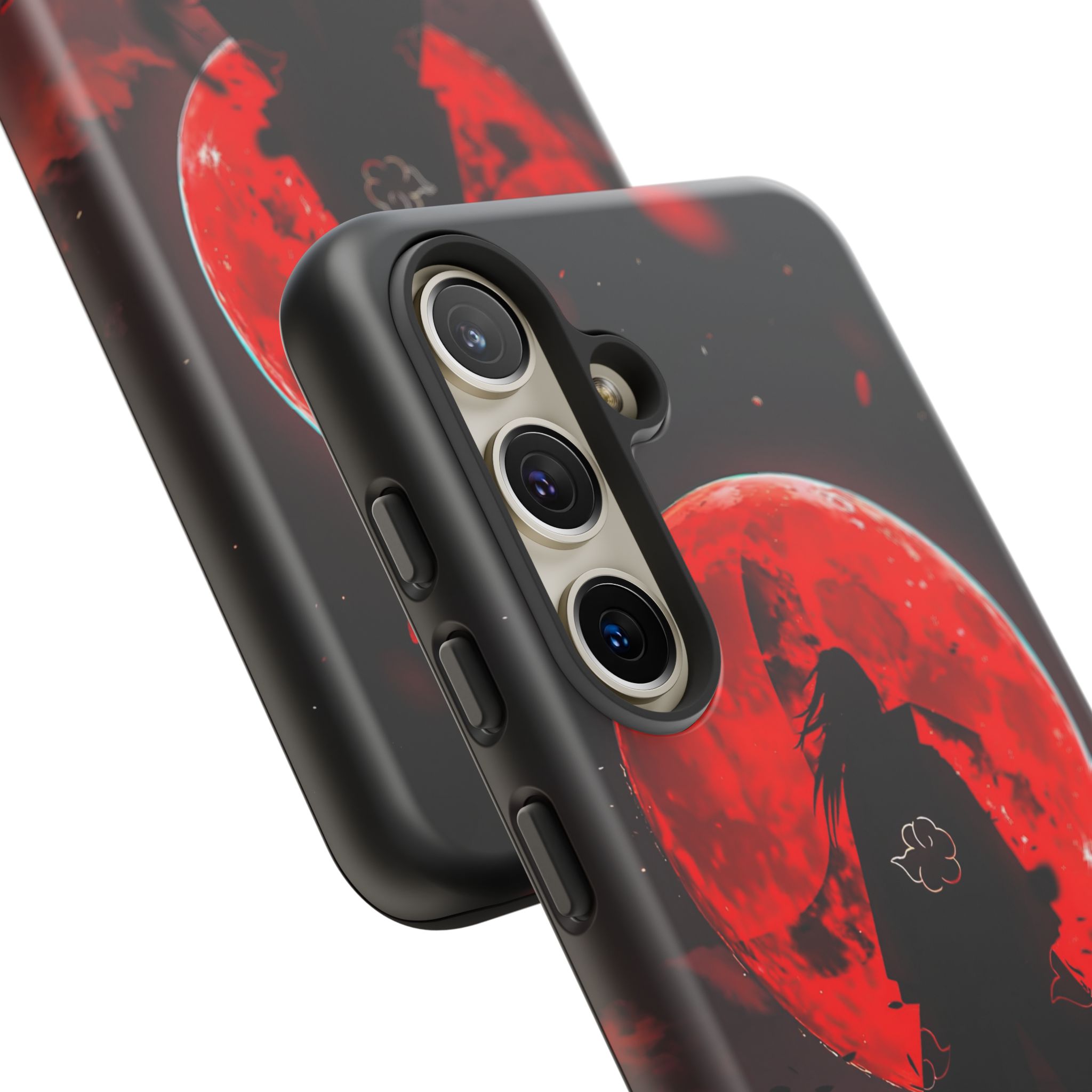 Itachi Red Moon Anime Inspired Tough Phone Cases - shock absorbing case