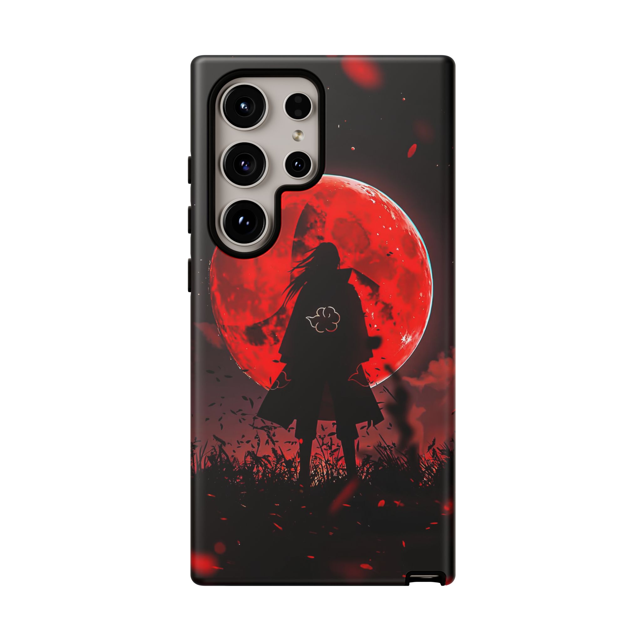 Itachi Red Moon Anime Inspired Tough Phone Cases - bold design phone case