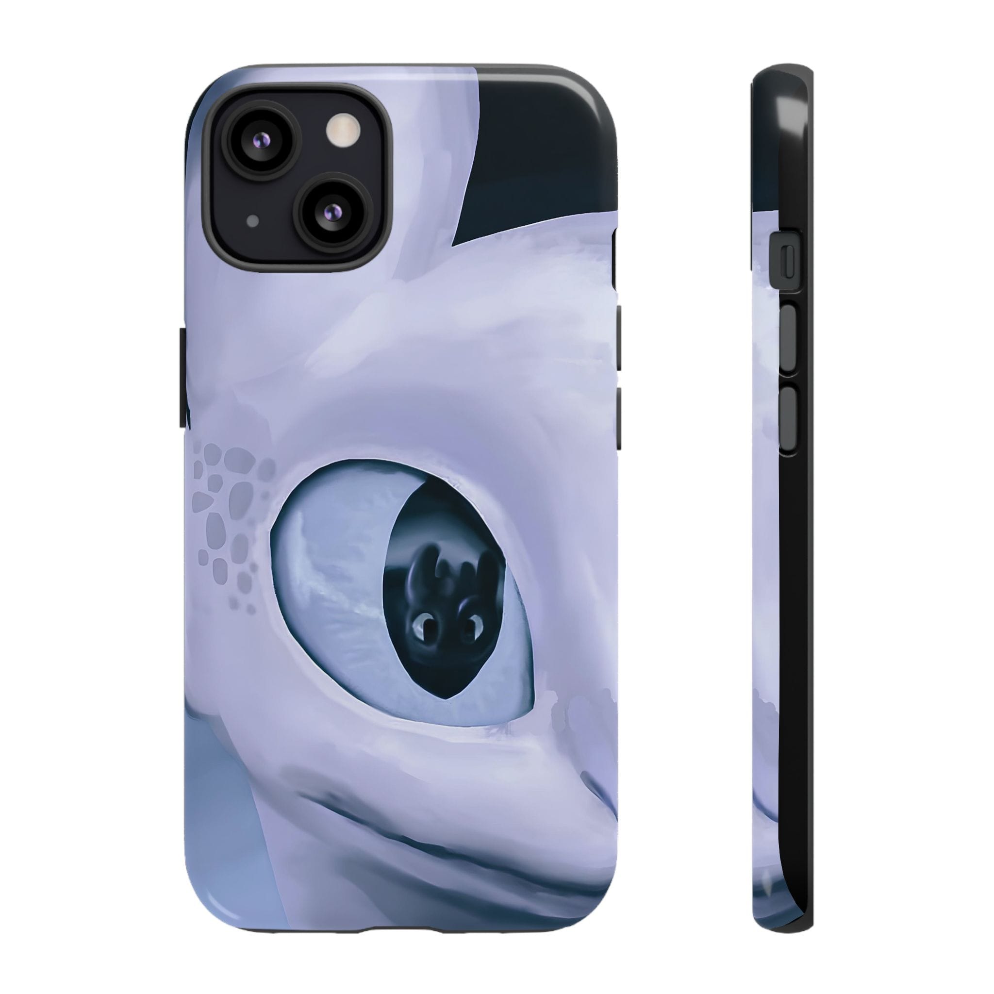 HTTYD: Light Fury in Love Inspired Tough Cases - Valentine's Day Couple Gifts - protective case mockup
